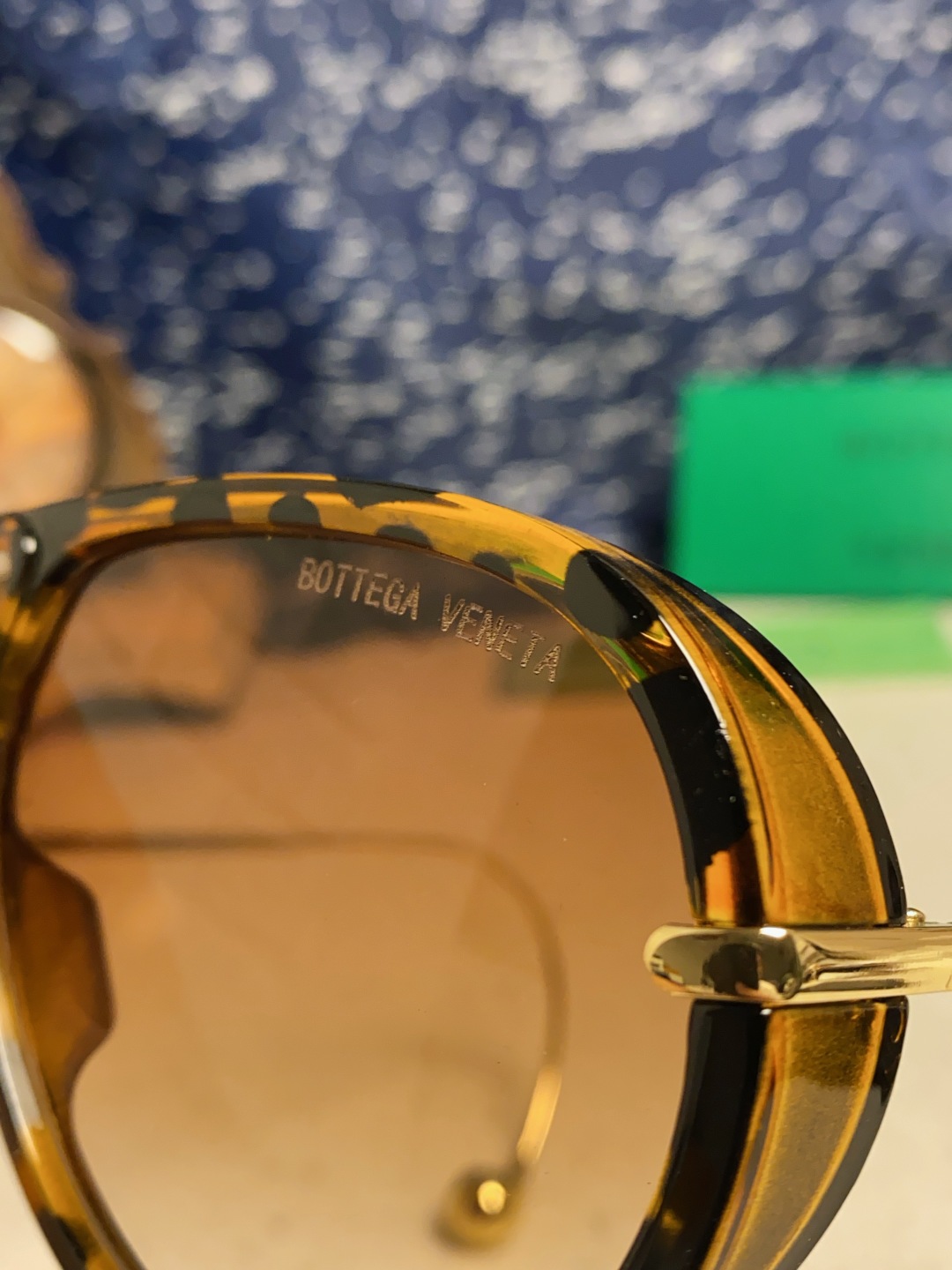 BottegaVeneta宝缇嘉 2025款欧美奢华女男大框遮脸飞行员太阳眼欧洲站博主开车蛤蟆墨镜 BV