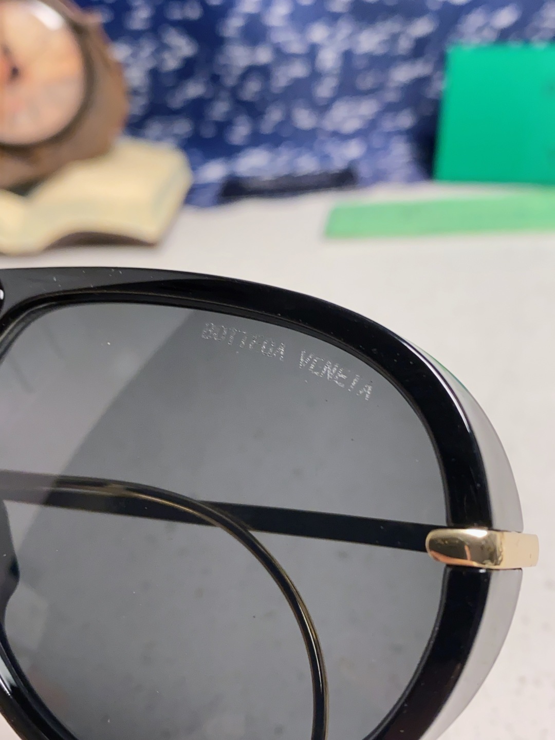 BottegaVeneta宝缇嘉 2025款欧美奢华女男大框遮脸飞行员太阳眼欧洲站博主开车蛤蟆墨镜 BV