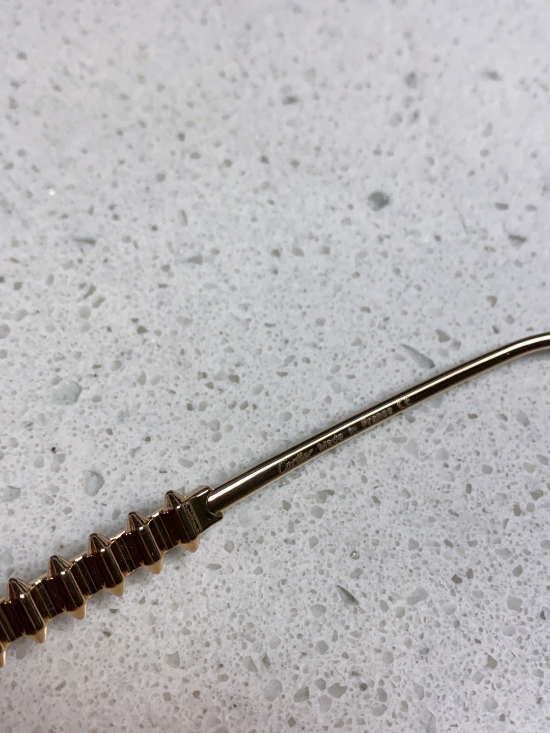 Carter卡地亚 2025款欧美奢华女个性前卫圆框无框太阳眼欧洲站明星同街拍猫防晒墨镜