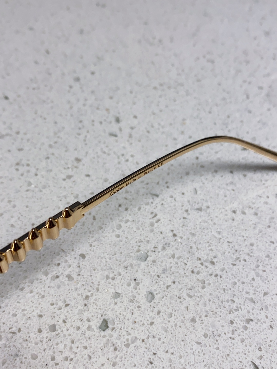 Carter卡地亚 2025款欧美奢华女个性前卫圆框无框太阳眼欧洲站明星同街拍猫防晒墨镜