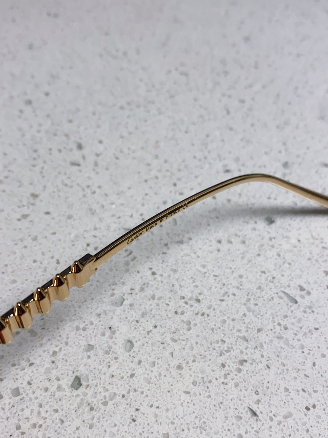 Carter卡地亚 2025款欧美奢华女个性前卫圆框无框太阳眼欧洲站明星同街拍猫防晒墨镜