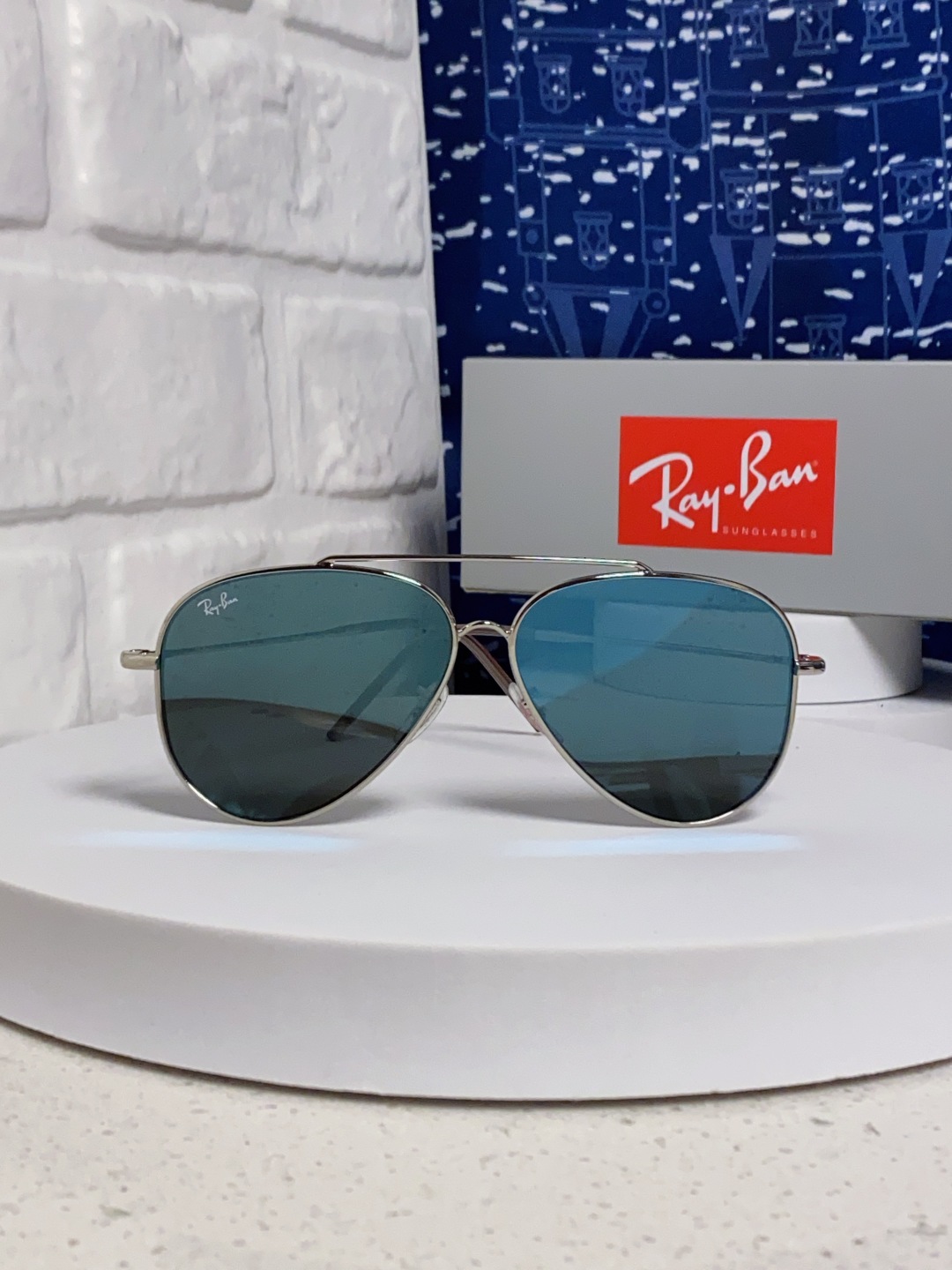 RayBan雷朋 2025成毅同款REVERSE反转系列 凹面镜片 莱尼克拉维茨联名限量版飞行员式墨镜 