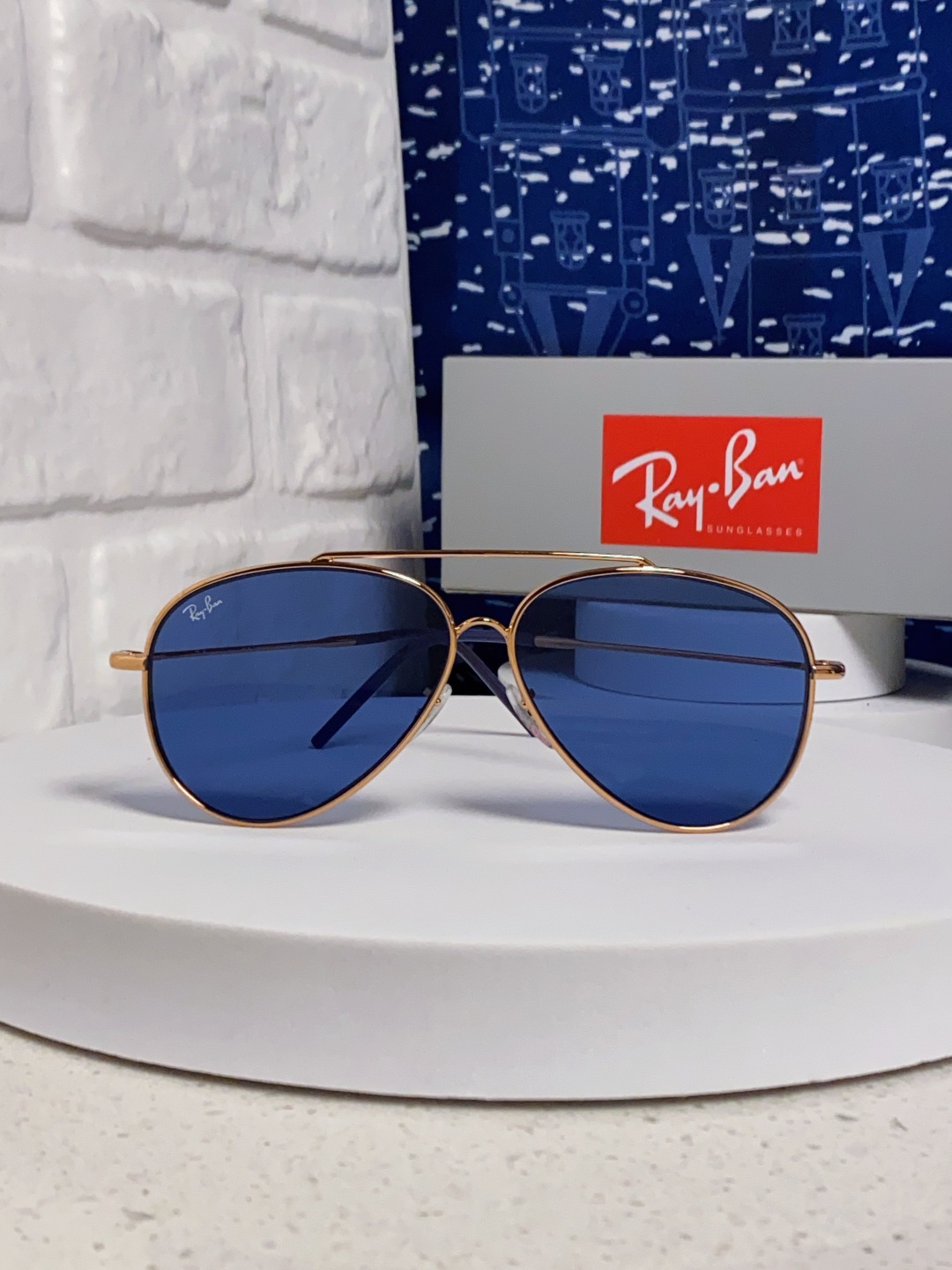 RayBan雷朋 2025成毅同款REVERSE反转系列 凹面镜片 莱尼克拉维茨联名限量版飞行员式墨镜 