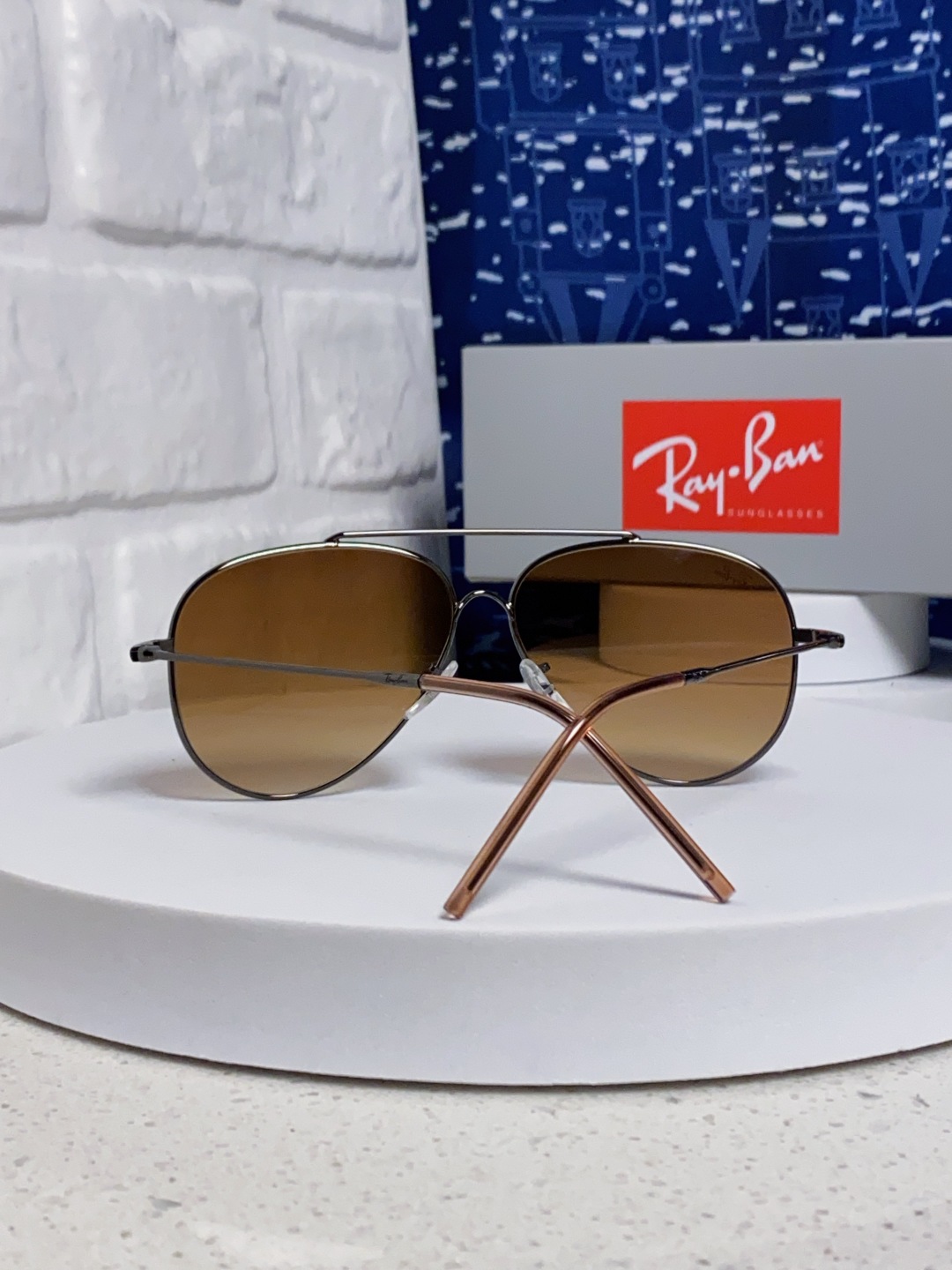 RayBan雷朋 2025成毅同款REVERSE反转系列 凹面镜片 莱尼克拉维茨联名限量版飞行员式墨镜 