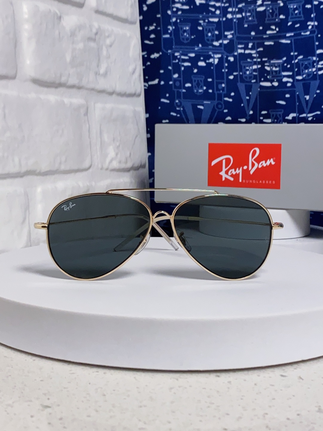 RayBan雷朋 2025成毅同款REVERSE反转系列 凹面镜片 莱尼克拉维茨联名限量版飞行员式墨镜 