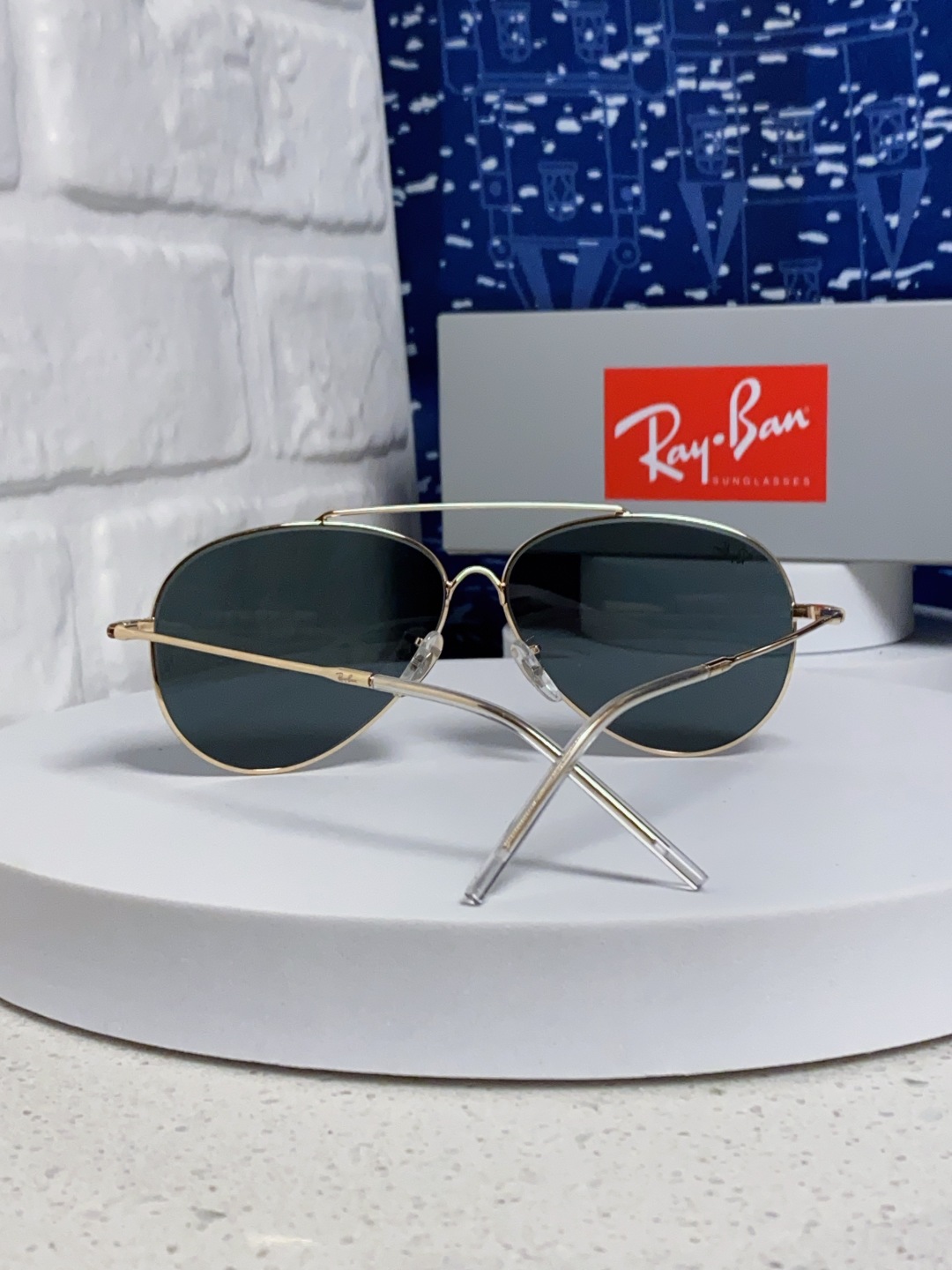 RayBan雷朋 2025成毅同款REVERSE反转系列 凹面镜片 莱尼克拉维茨联名限量版飞行员式墨镜 