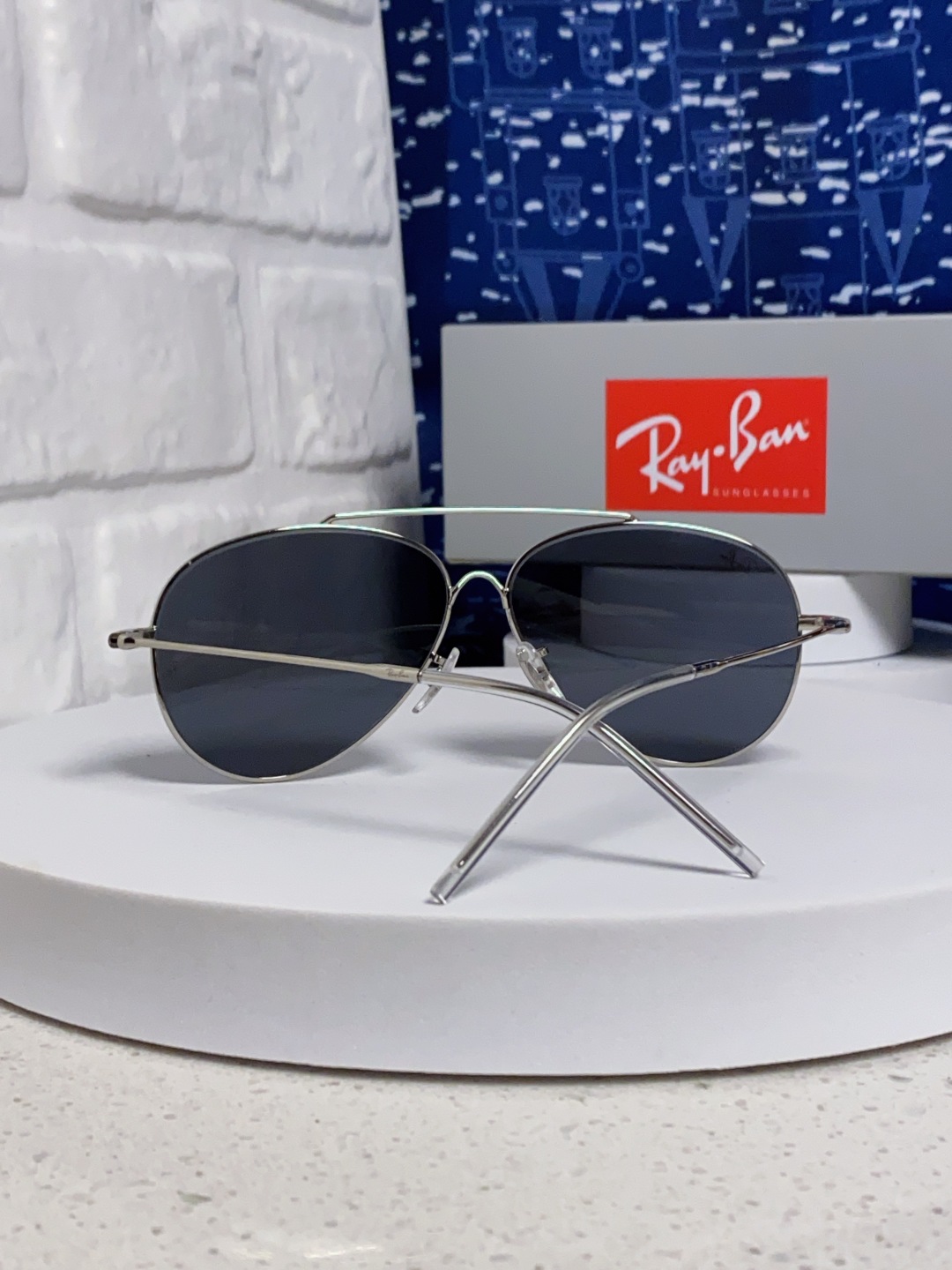 RayBan雷朋 2025成毅同款REVERSE反转系列 凹面镜片 莱尼克拉维茨联名限量版飞行员式墨镜 