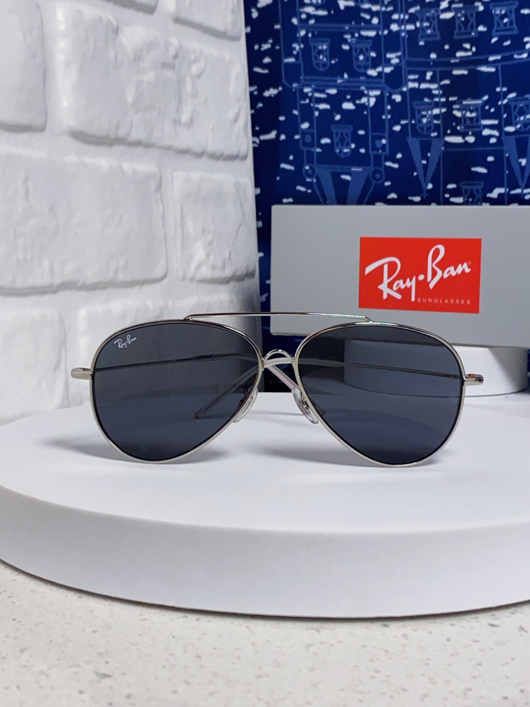RayBan雷朋 2025成毅同款REVERSE反转系列 凹面镜片 莱尼克拉维茨联名限量版飞行员式墨镜 