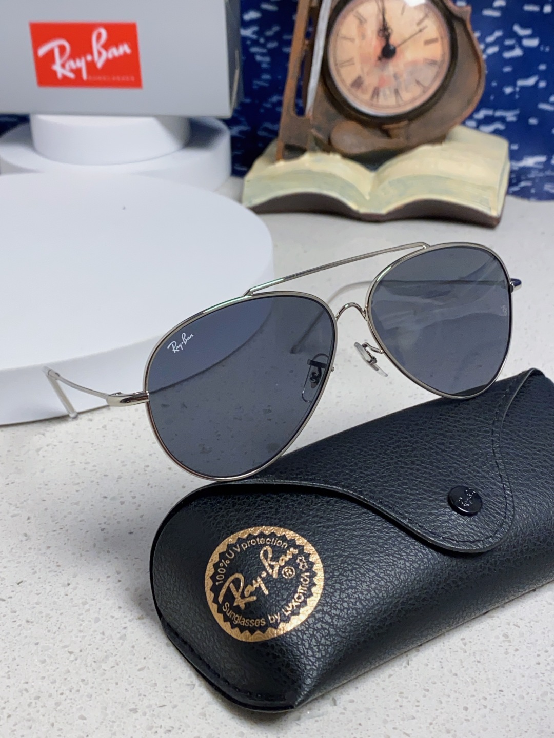 RayBan雷朋 2025成毅同款REVERSE反转系列 凹面镜片 莱尼克拉维茨联名限量版飞行员式墨镜 