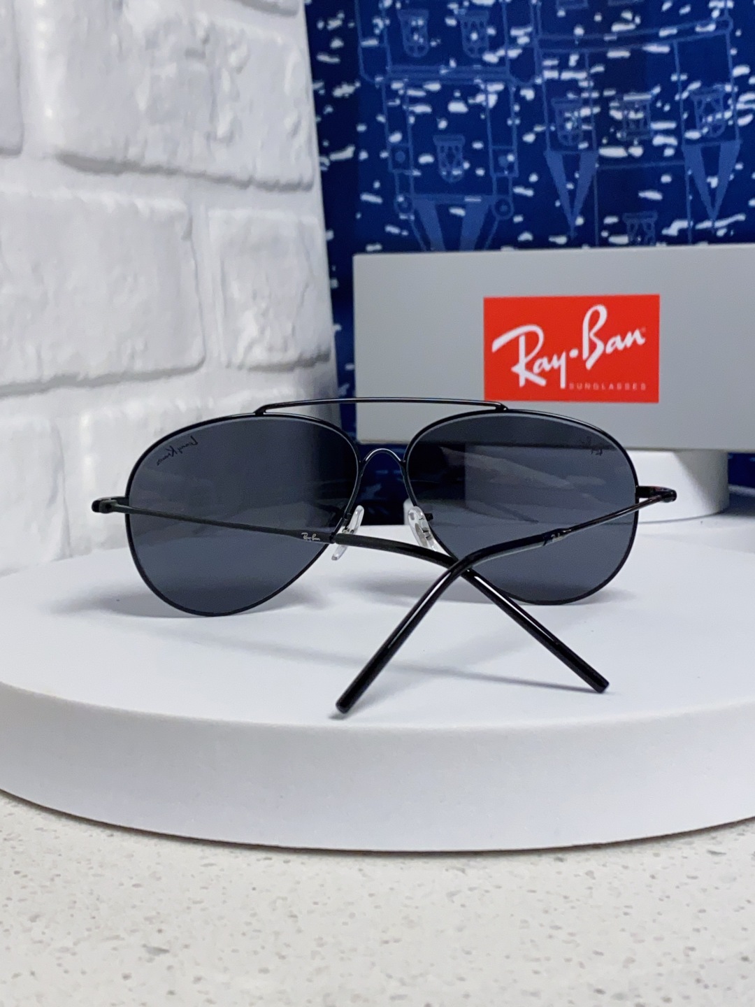 RayBan雷朋 2025成毅同款REVERSE反转系列 凹面镜片 莱尼克拉维茨联名限量版飞行员式墨镜 