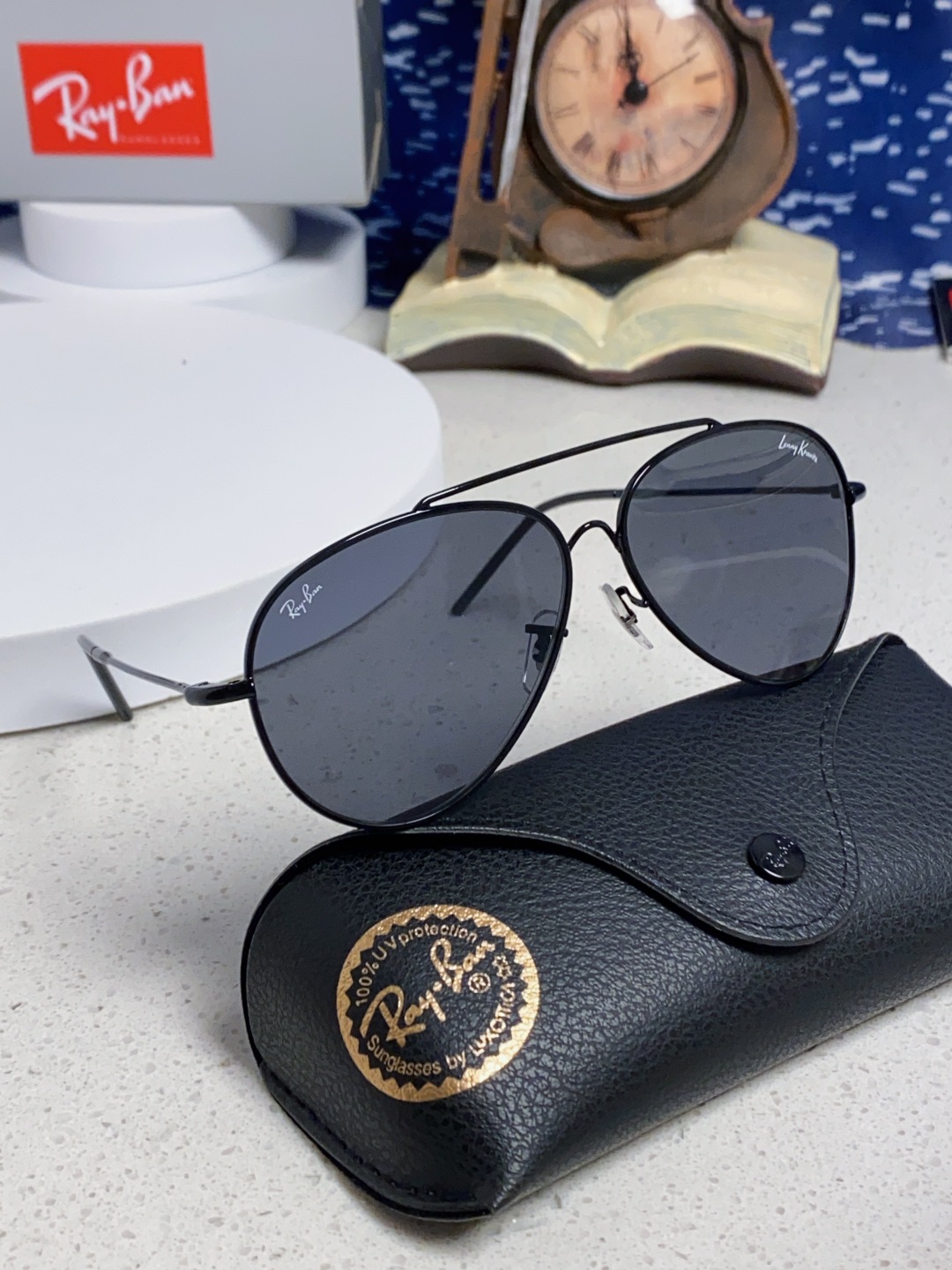 RayBan雷朋 2025成毅同款REVERSE反转系列 凹面镜片 莱尼克拉维茨联名限量版飞行员式墨镜 