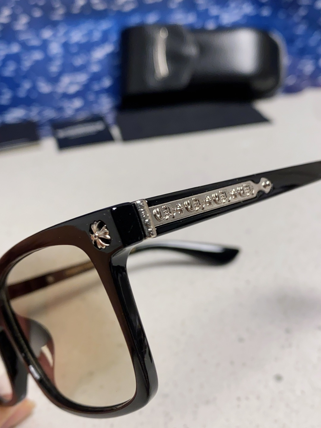  Chrome Hearts克罗心 2025新款欧美境外太阳镜男女方框克家平光镜经典旅游时尚光学眼镜 独