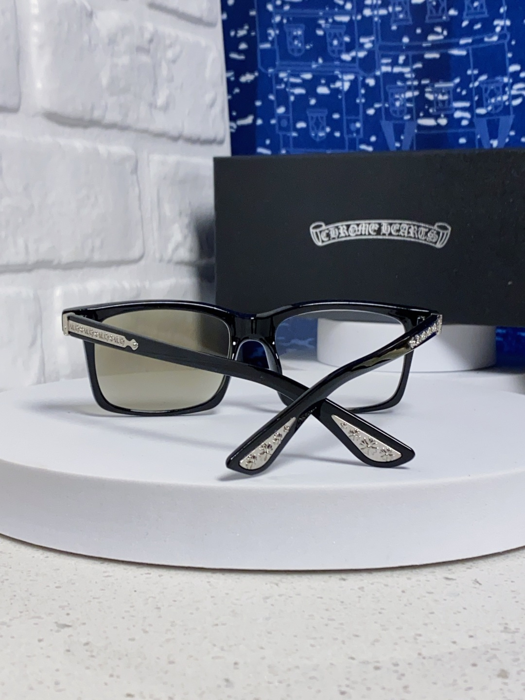  Chrome Hearts克罗心 2025新款欧美境外太阳镜男女方框克家平光镜经典旅游时尚光学眼镜 独