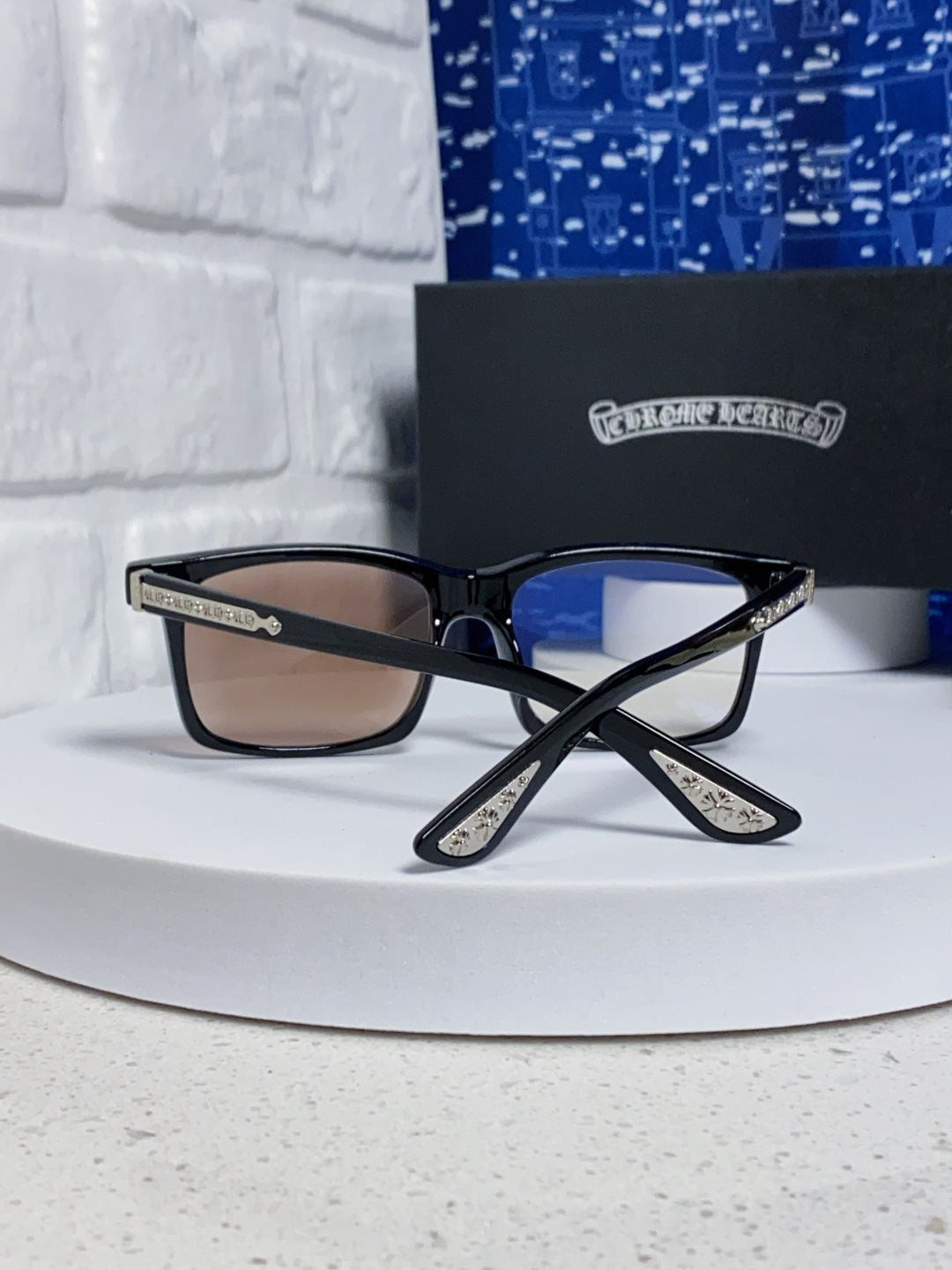  Chrome Hearts克罗心 2025新款欧美境外太阳镜男女方框克家平光镜经典旅游时尚光学眼镜 独