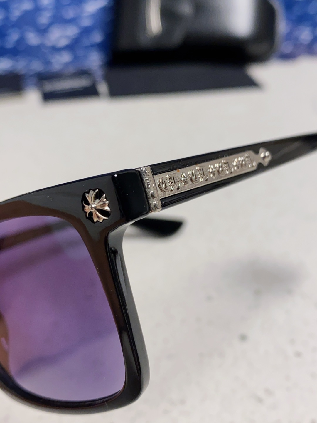  Chrome Hearts克罗心 2025新款欧美境外太阳镜男女方框克家平光镜经典旅游时尚光学眼镜 独