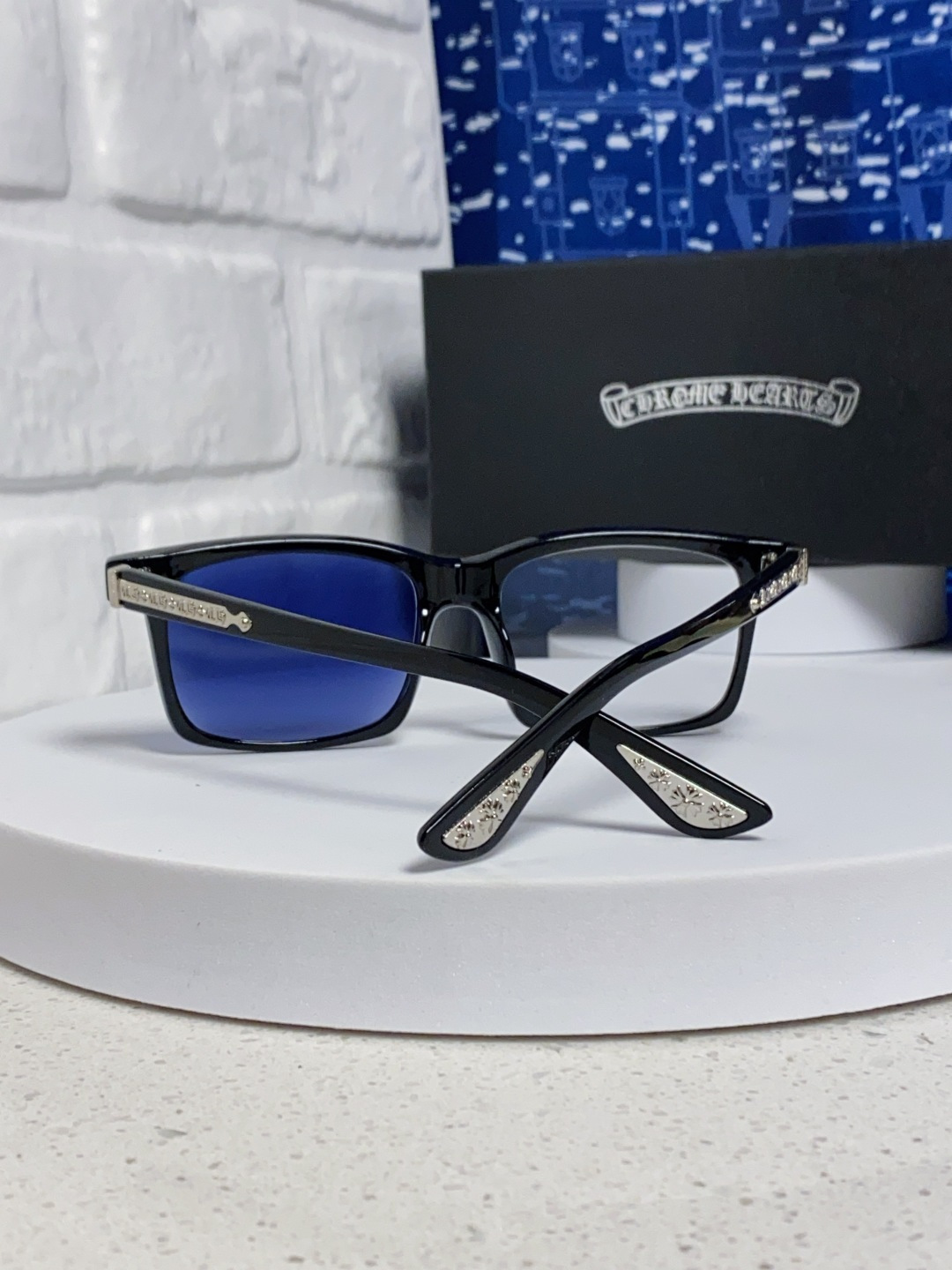  Chrome Hearts克罗心 2025新款欧美境外太阳镜男女方框克家平光镜经典旅游时尚光学眼镜 独