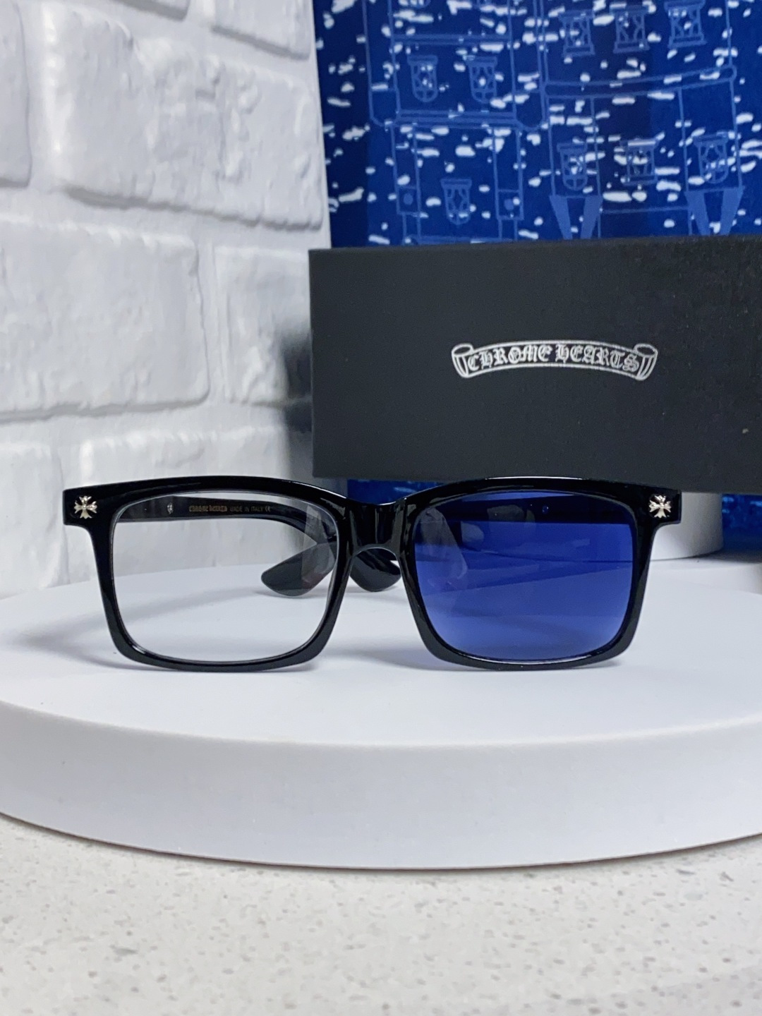  Chrome Hearts克罗心 2025新款欧美境外太阳镜男女方框克家平光镜经典旅游时尚光学眼镜 独