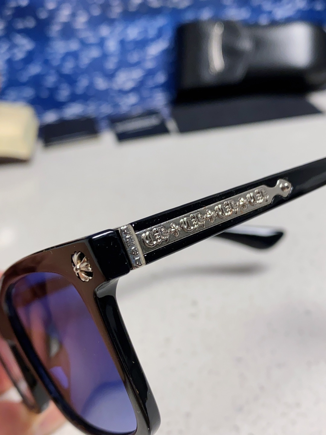  Chrome Hearts克罗心 2025新款欧美境外太阳镜男女方框克家平光镜经典旅游时尚光学眼镜 独