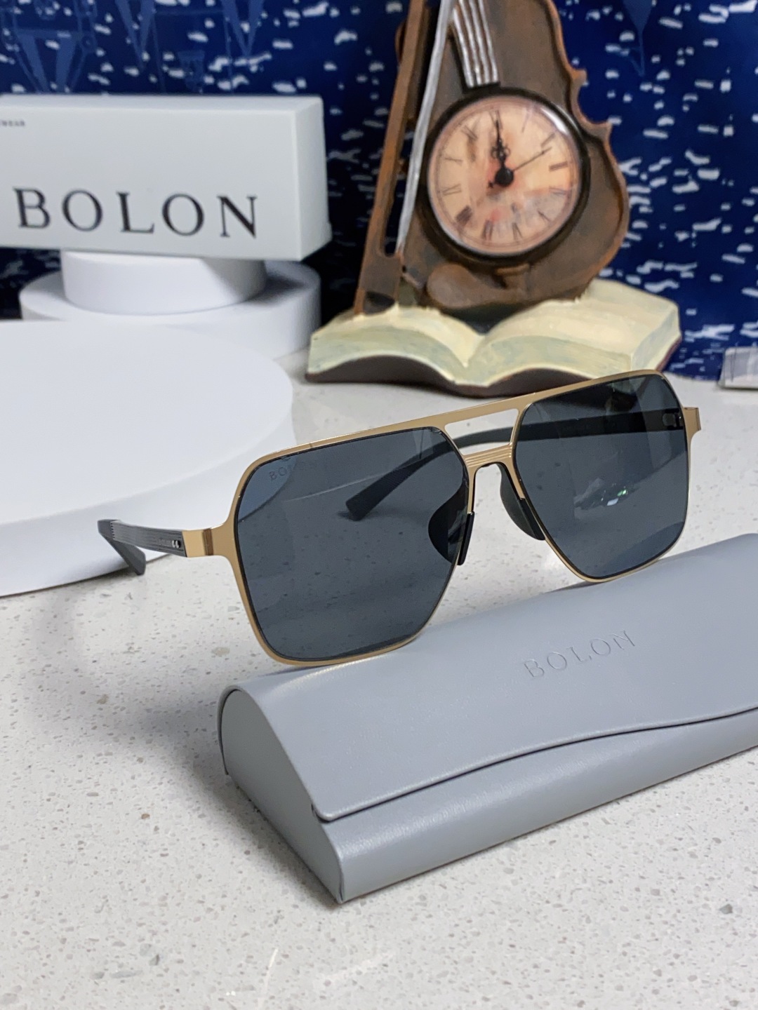 Bolon暴龙 2025新款男士金属墨镜 高清尼龙偏光太阳眼镜驾驶防紫外线强光钓鱼开车专用