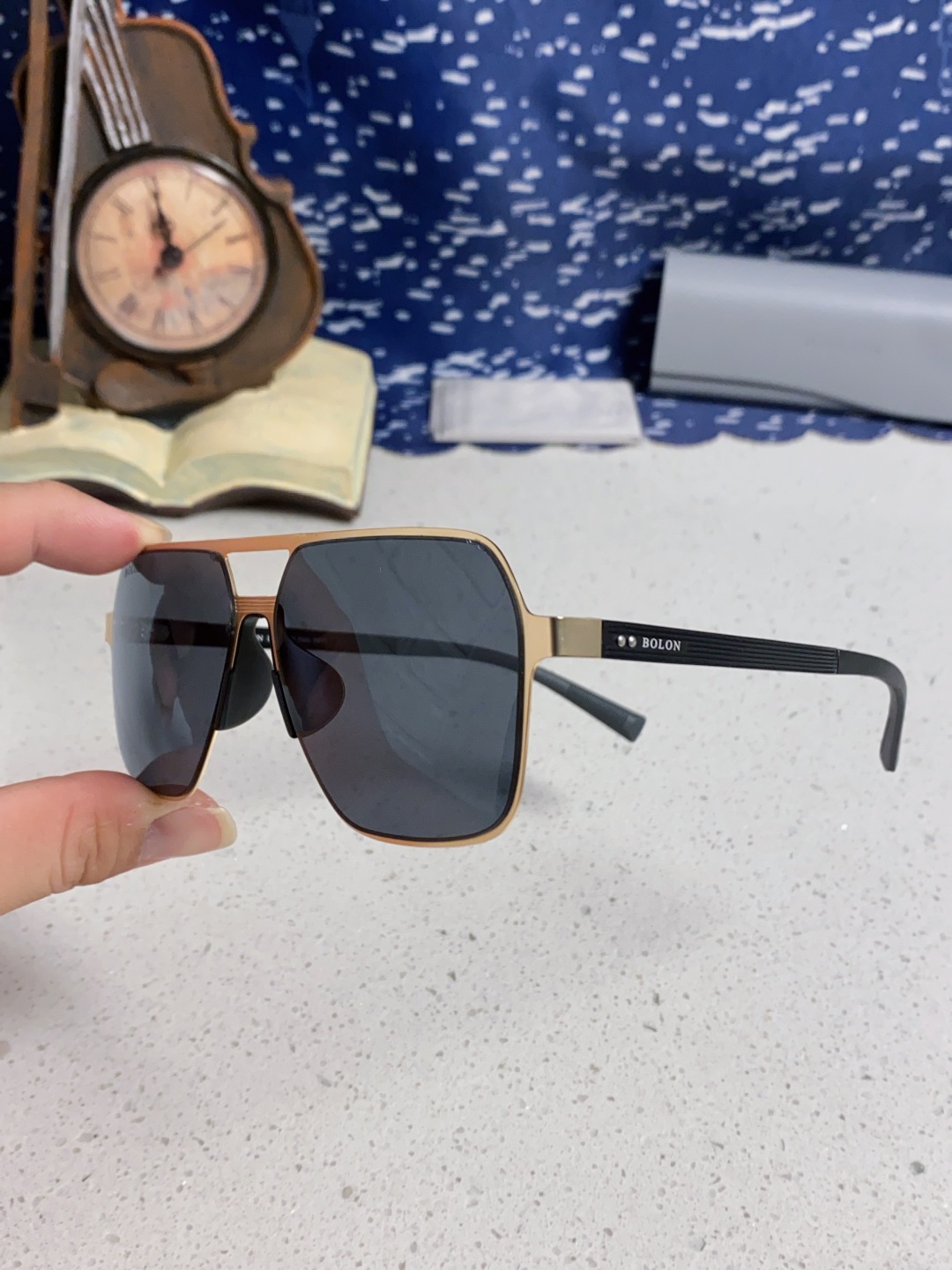 Bolon暴龙 2025新款男士金属墨镜 高清尼龙偏光太阳眼镜驾驶防紫外线强光钓鱼开车专用