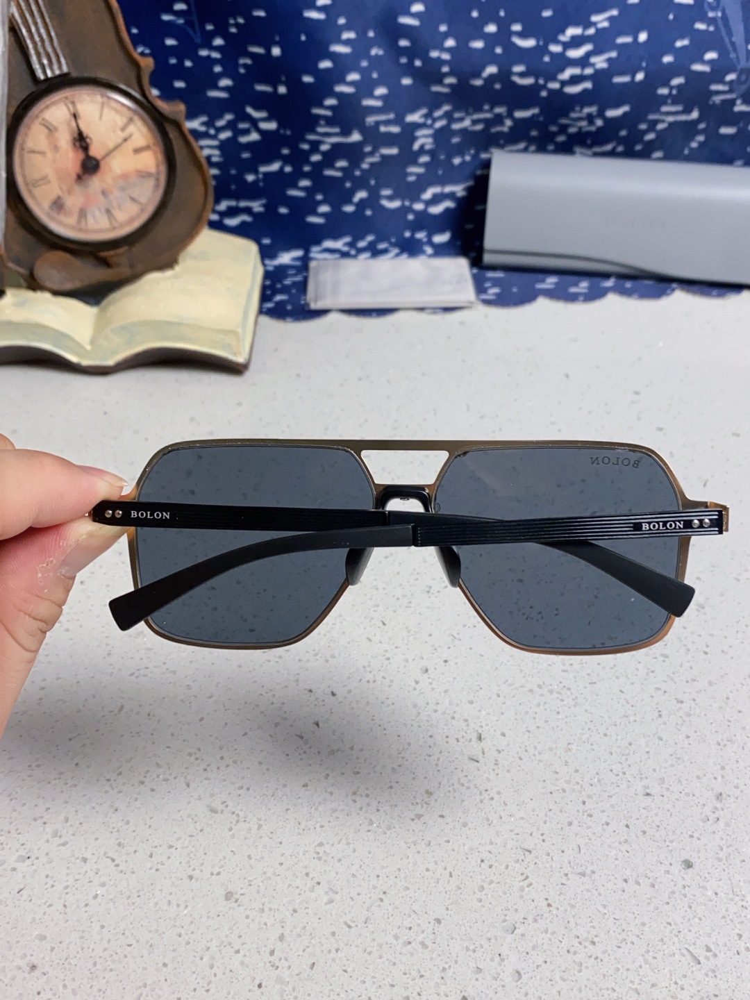 Bolon暴龙 2025新款男士金属墨镜 高清尼龙偏光太阳眼镜驾驶防紫外线强光钓鱼开车专用