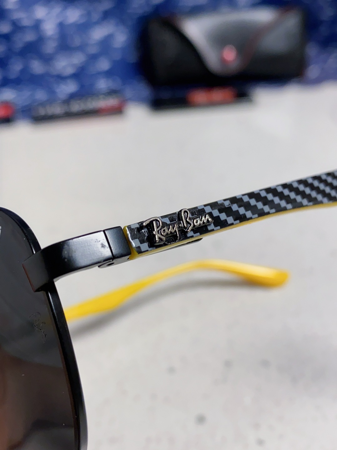 RayBan雷朋 太阳镜法拉利款男女百搭飞行员墨镜 RB8313