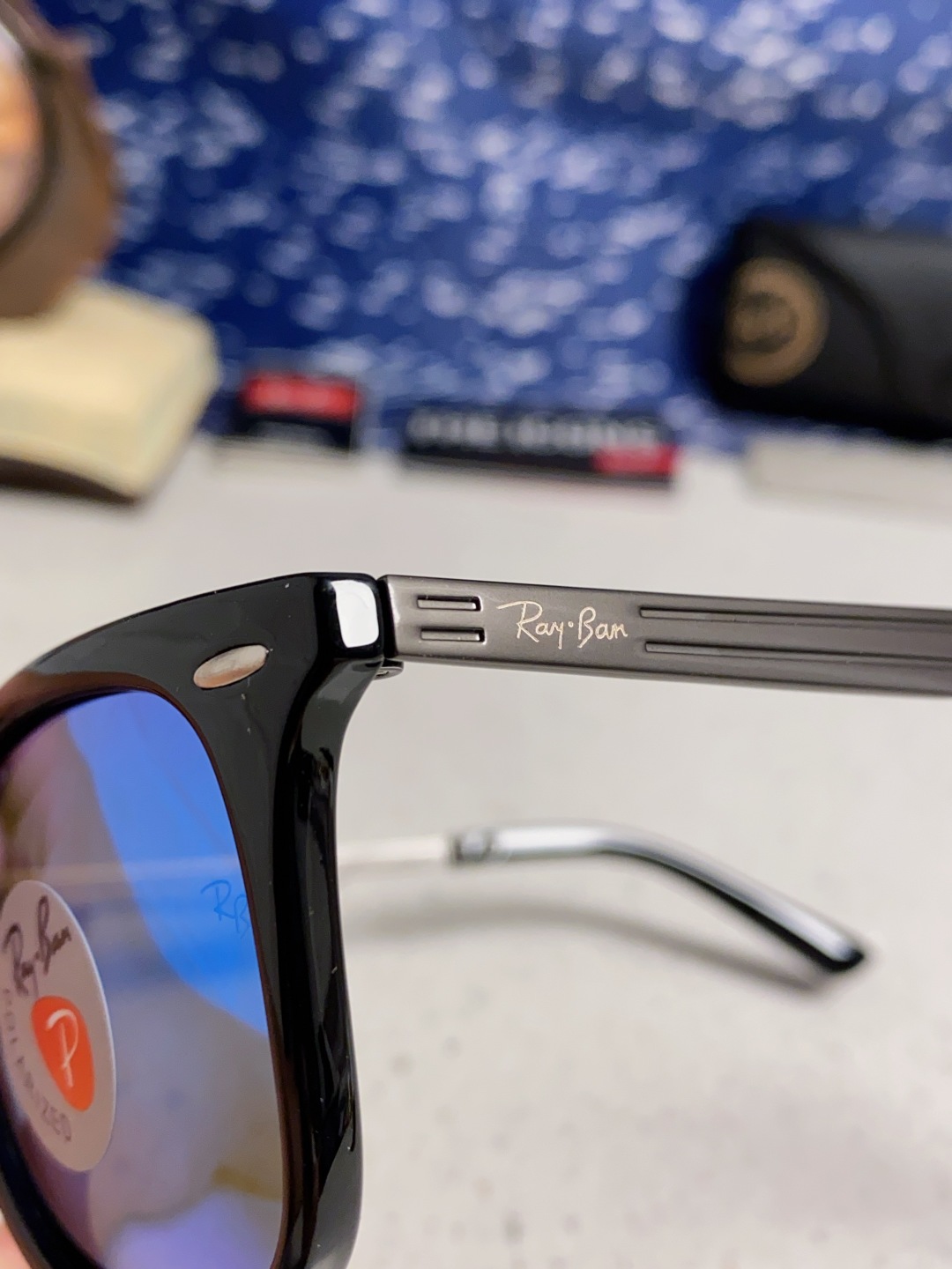 Rayban雷朋 2025新款墨镜男士眼镜偏光太阳镜女潮流开车驾驶专用防紫外线眼睛 RB8205