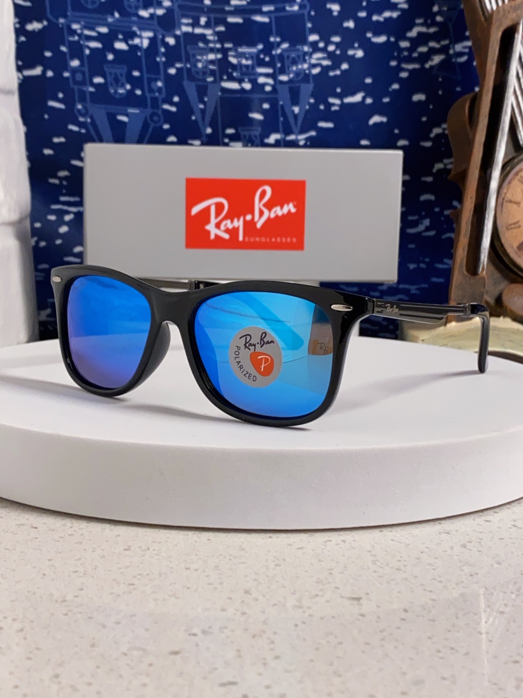 Rayban雷朋 2025新款墨镜男士眼镜偏光太阳镜女潮流开车驾驶专用防紫外线眼睛 RB8205