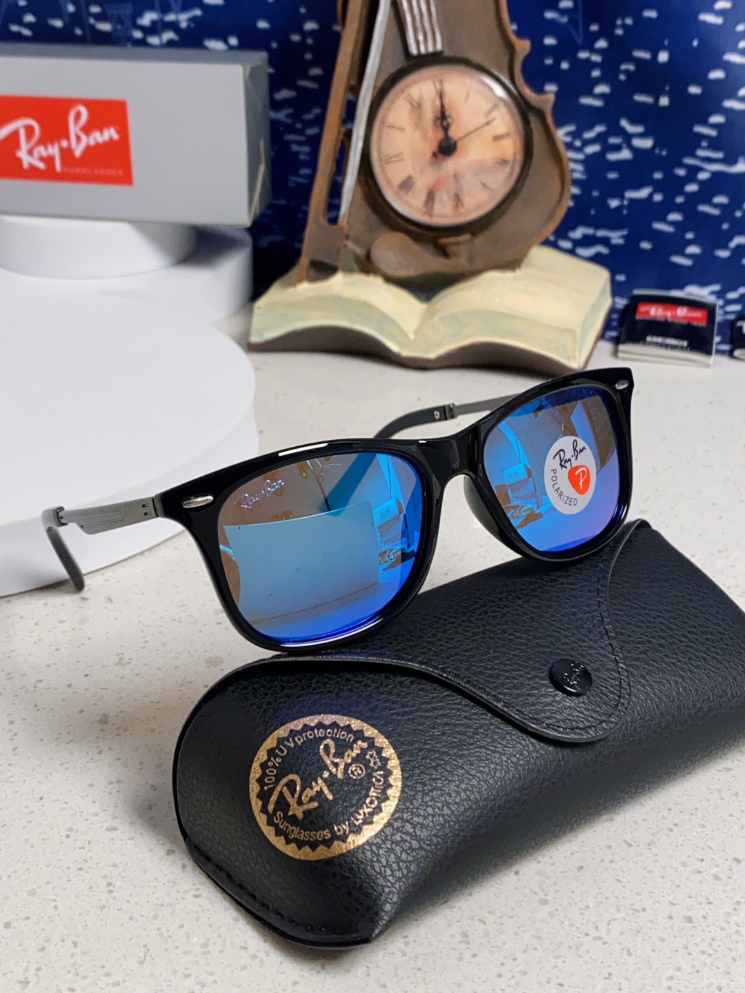 Rayban雷朋 2025新款墨镜男士眼镜偏光太阳镜女潮流开车驾驶专用防紫外线眼睛 RB8205