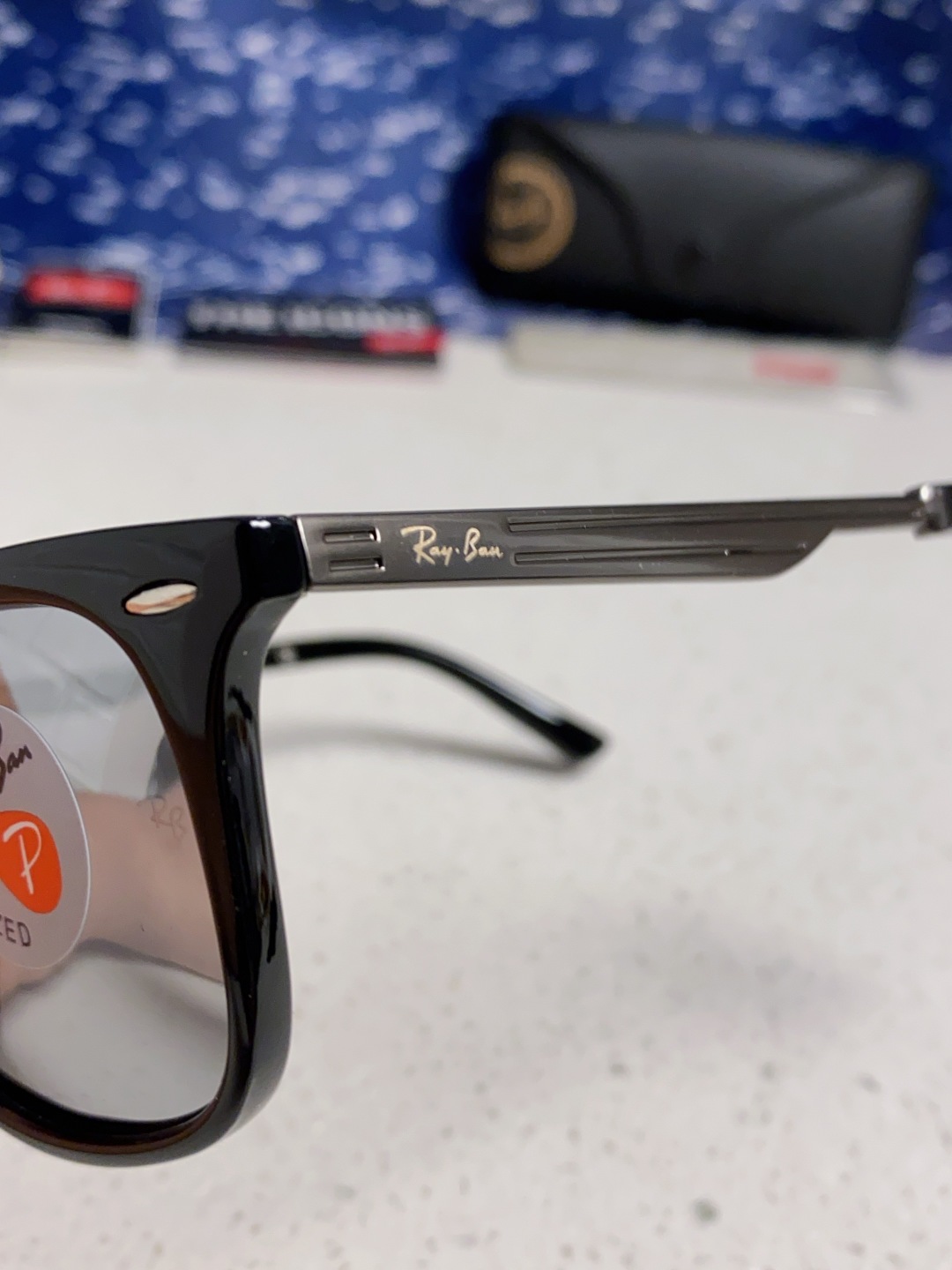 Rayban雷朋 2025新款墨镜男士眼镜偏光太阳镜女潮流开车驾驶专用防紫外线眼睛 RB8205