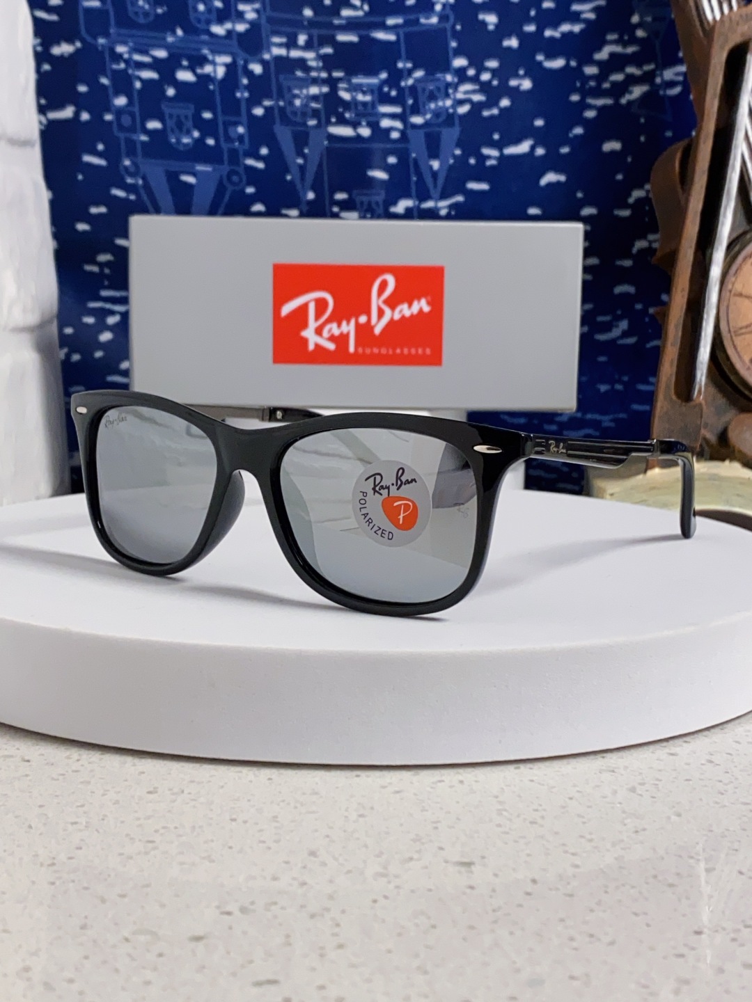 Rayban雷朋 2025新款墨镜男士眼镜偏光太阳镜女潮流开车驾驶专用防紫外线眼睛 RB8205