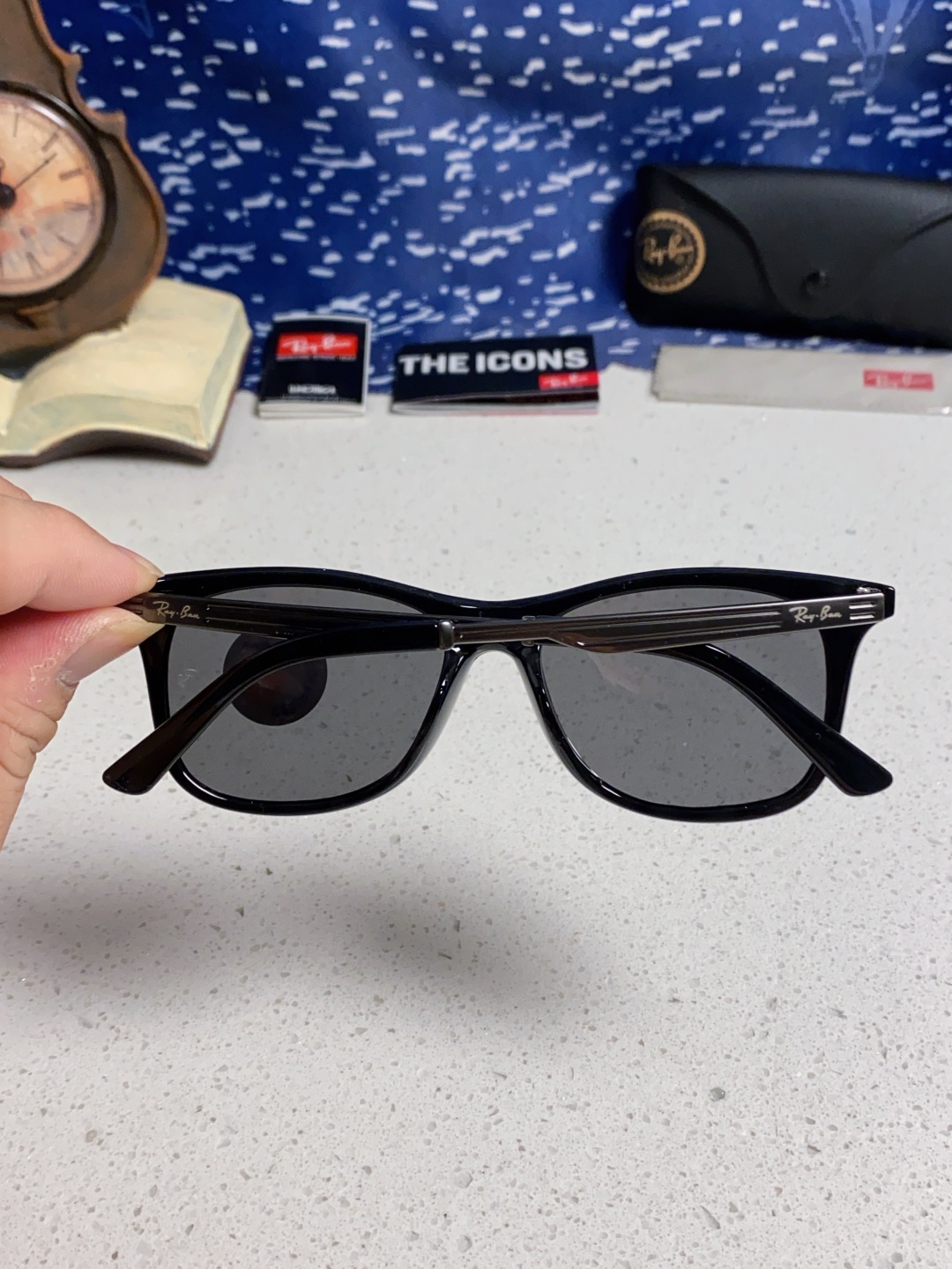 Rayban雷朋 2025新款墨镜男士眼镜偏光太阳镜女潮流开车驾驶专用防紫外线眼睛 RB8205