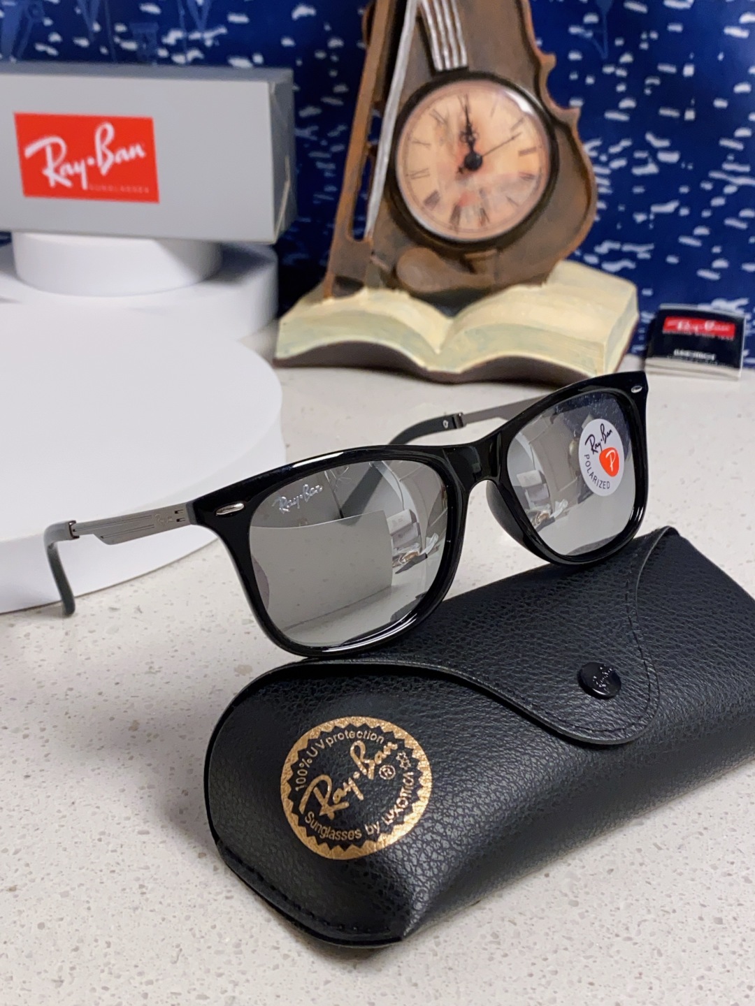 Rayban雷朋 2025新款墨镜男士眼镜偏光太阳镜女潮流开车驾驶专用防紫外线眼睛 RB8205