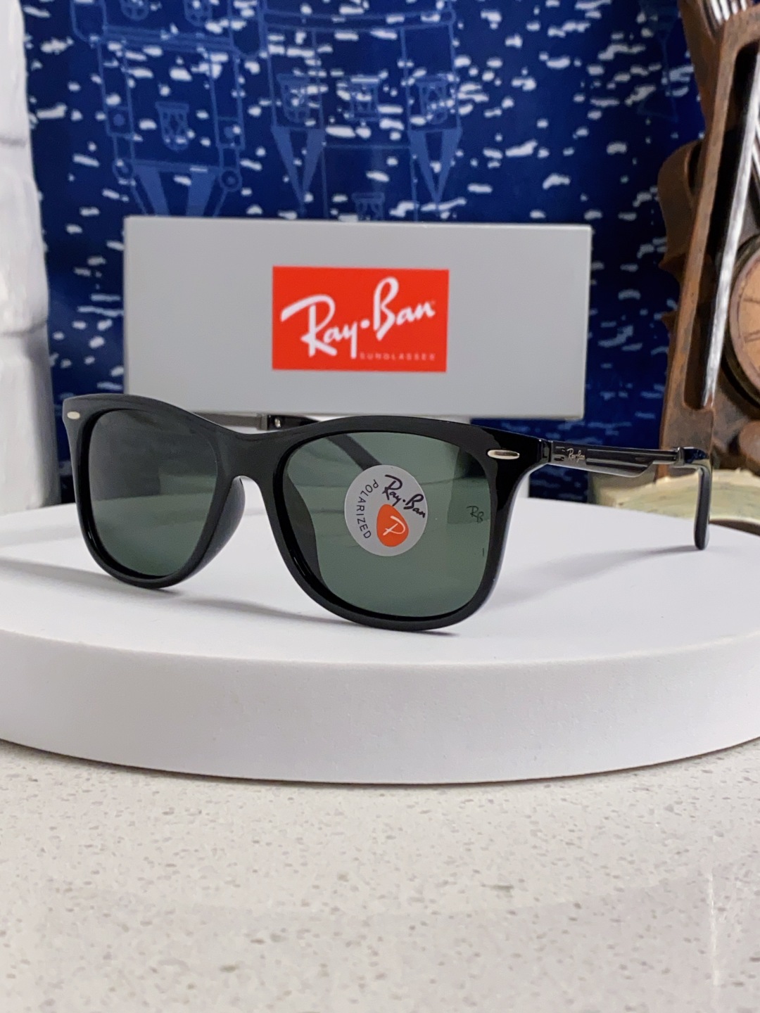 Rayban雷朋 2025新款墨镜男士眼镜偏光太阳镜女潮流开车驾驶专用防紫外线眼睛 RB8205