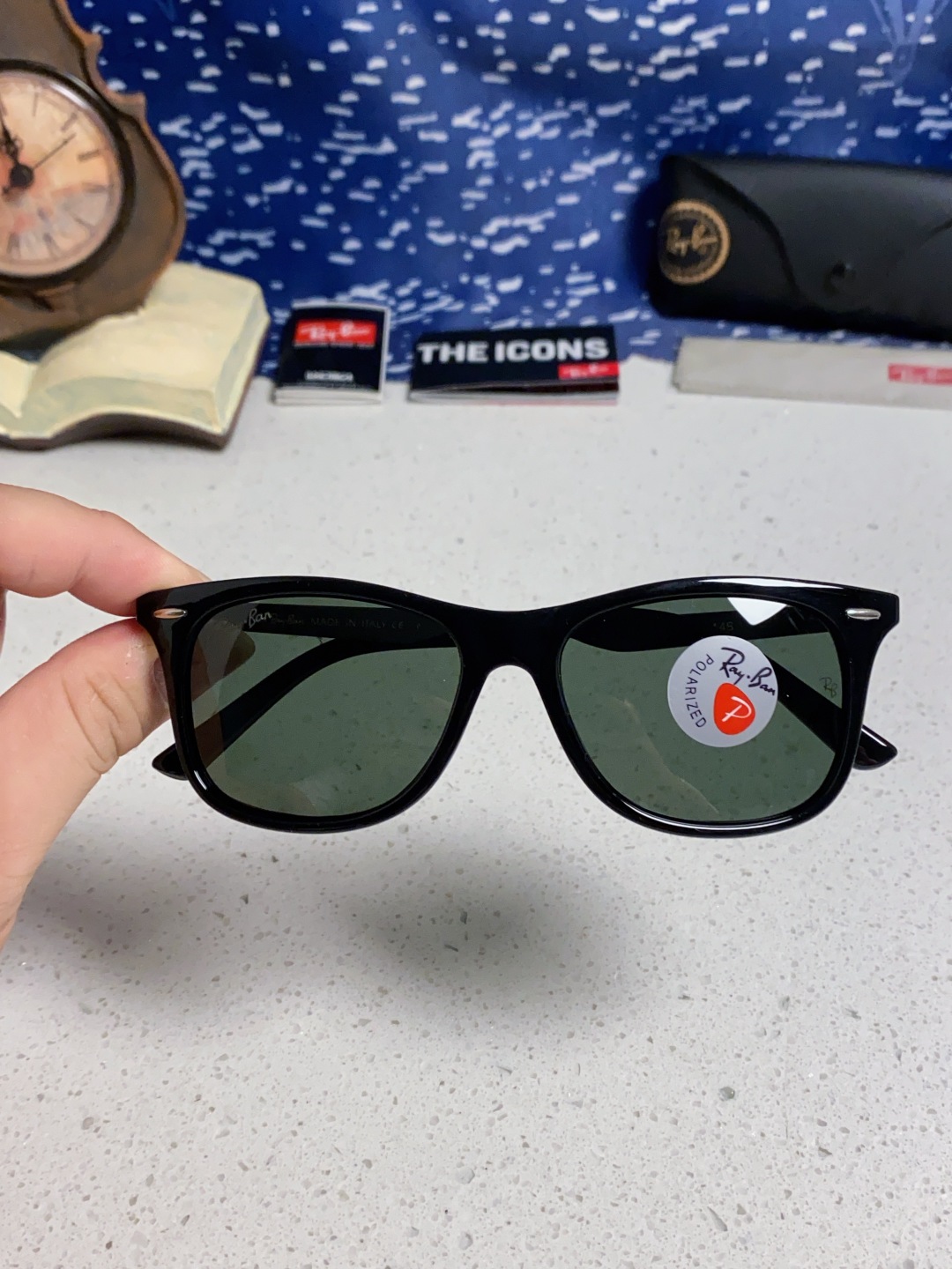 Rayban雷朋 2025新款墨镜男士眼镜偏光太阳镜女潮流开车驾驶专用防紫外线眼睛 RB8205