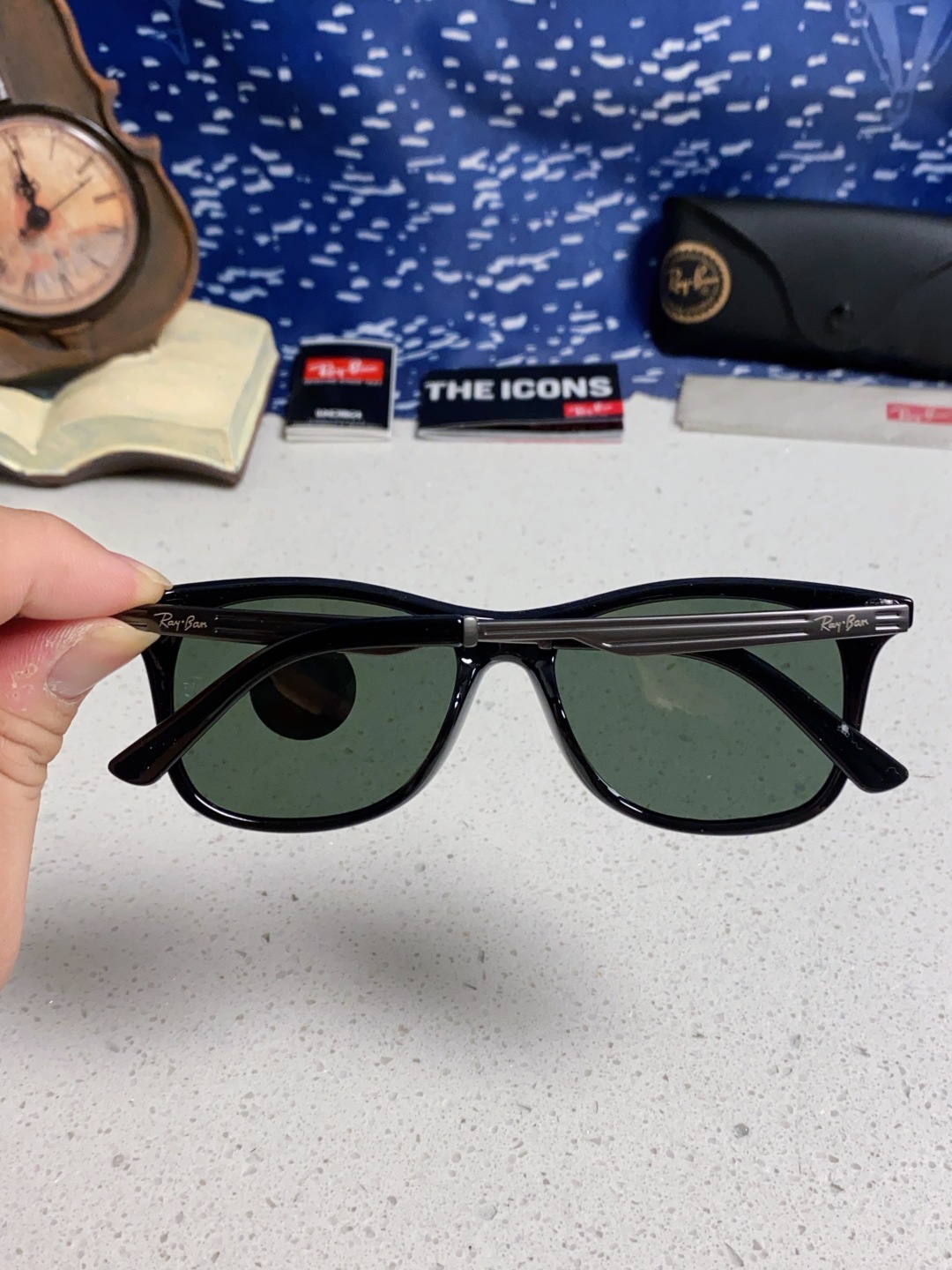 Rayban雷朋 2025新款墨镜男士眼镜偏光太阳镜女潮流开车驾驶专用防紫外线眼睛 RB8205