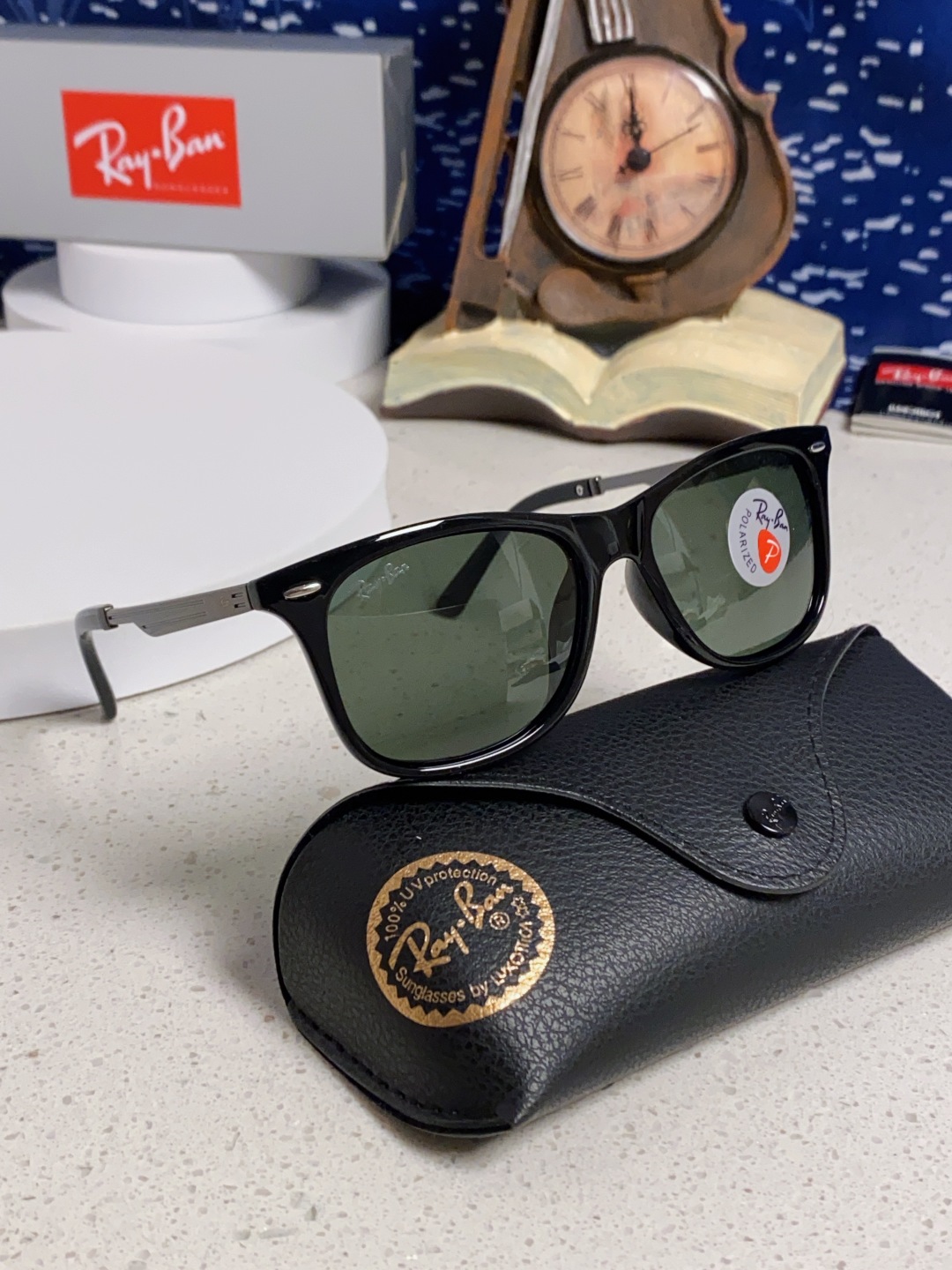 Rayban雷朋 2025新款墨镜男士眼镜偏光太阳镜女潮流开车驾驶专用防紫外线眼睛 RB8205