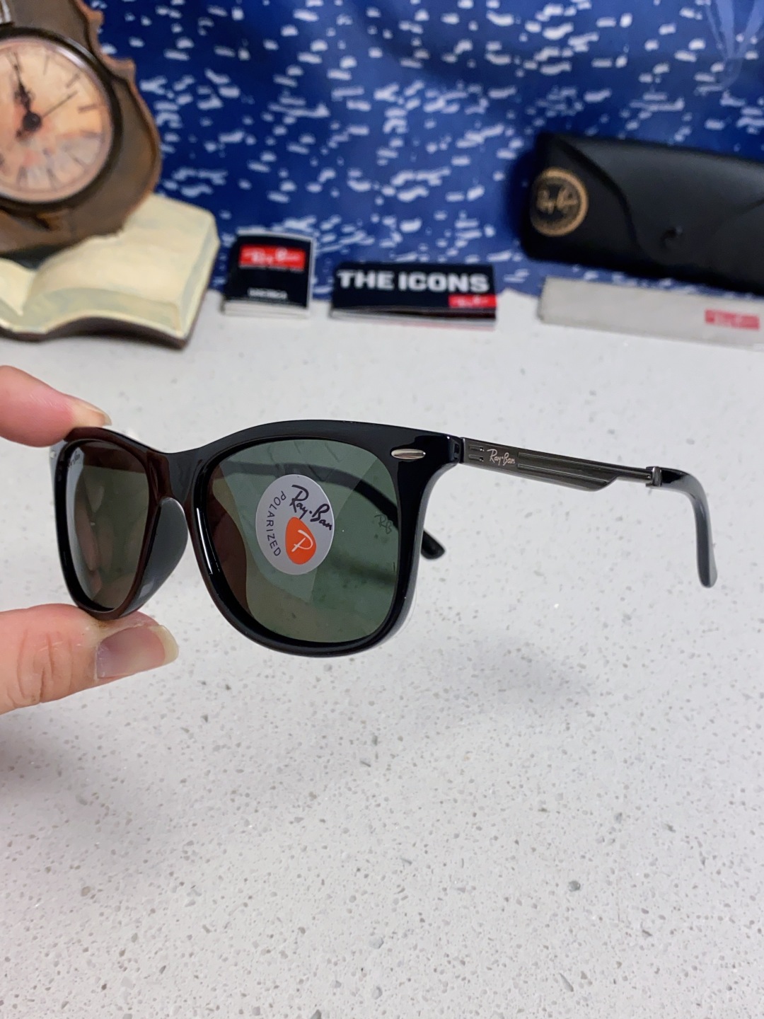 Rayban雷朋 2025新款墨镜男士眼镜偏光太阳镜女潮流开车驾驶专用防紫外线眼睛 RB8205