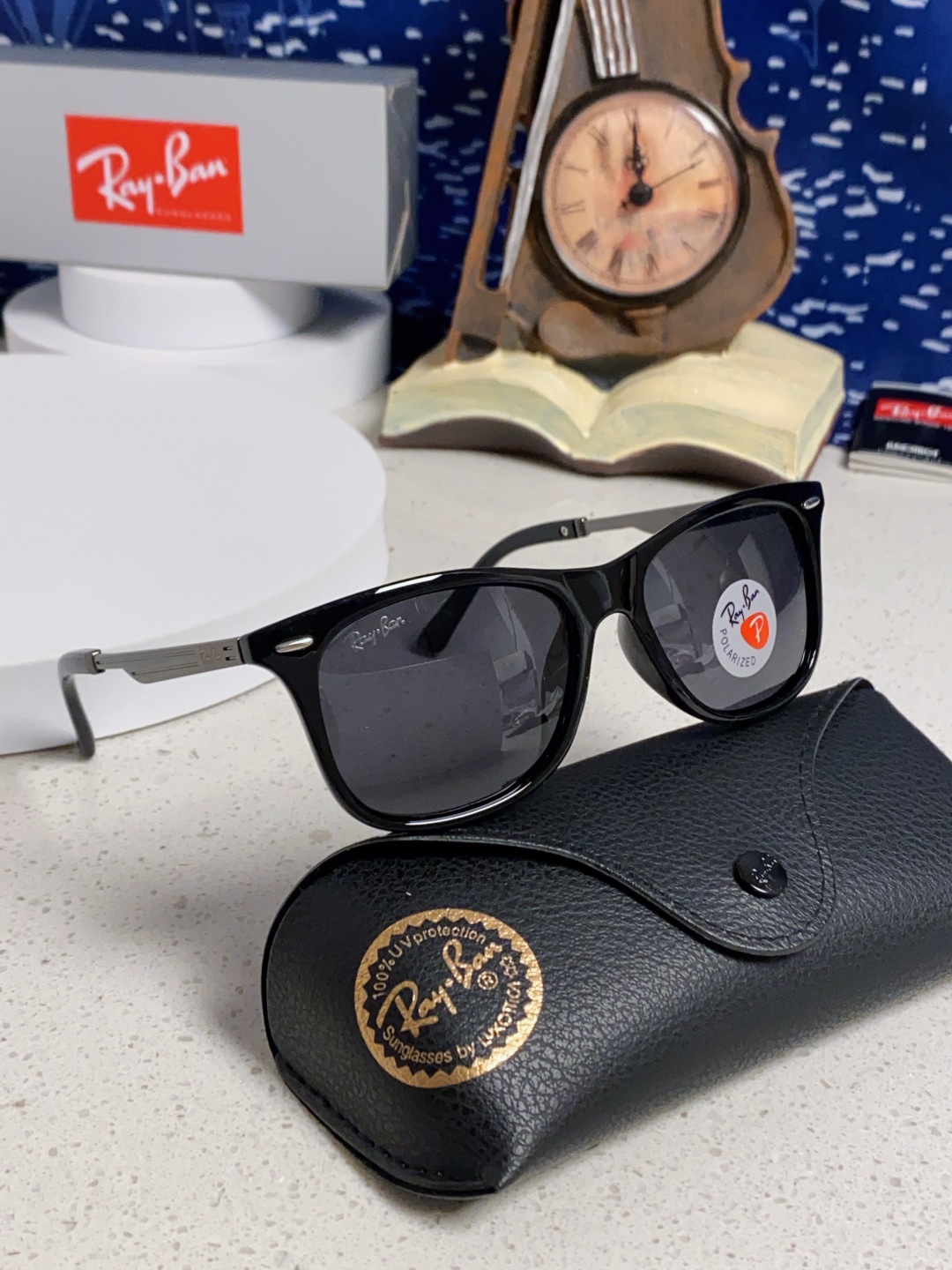 Rayban雷朋 2025新款墨镜男士眼镜偏光太阳镜女潮流开车驾驶专用防紫外线眼睛 RB8205