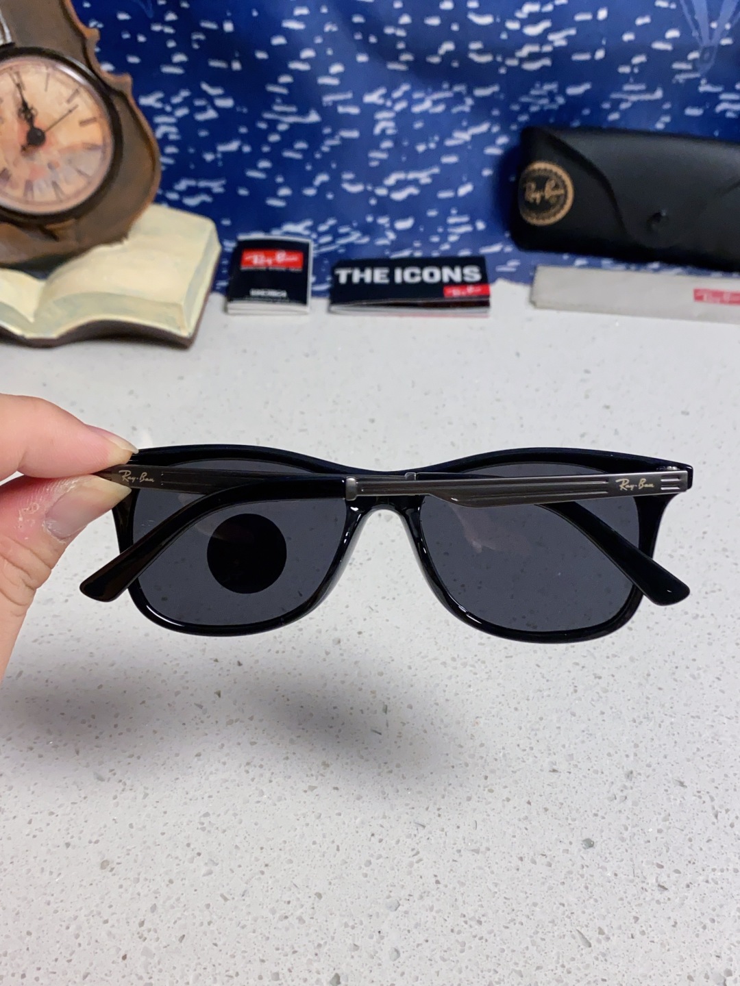 Rayban雷朋 2025新款墨镜男士眼镜偏光太阳镜女潮流开车驾驶专用防紫外线眼睛 RB8205