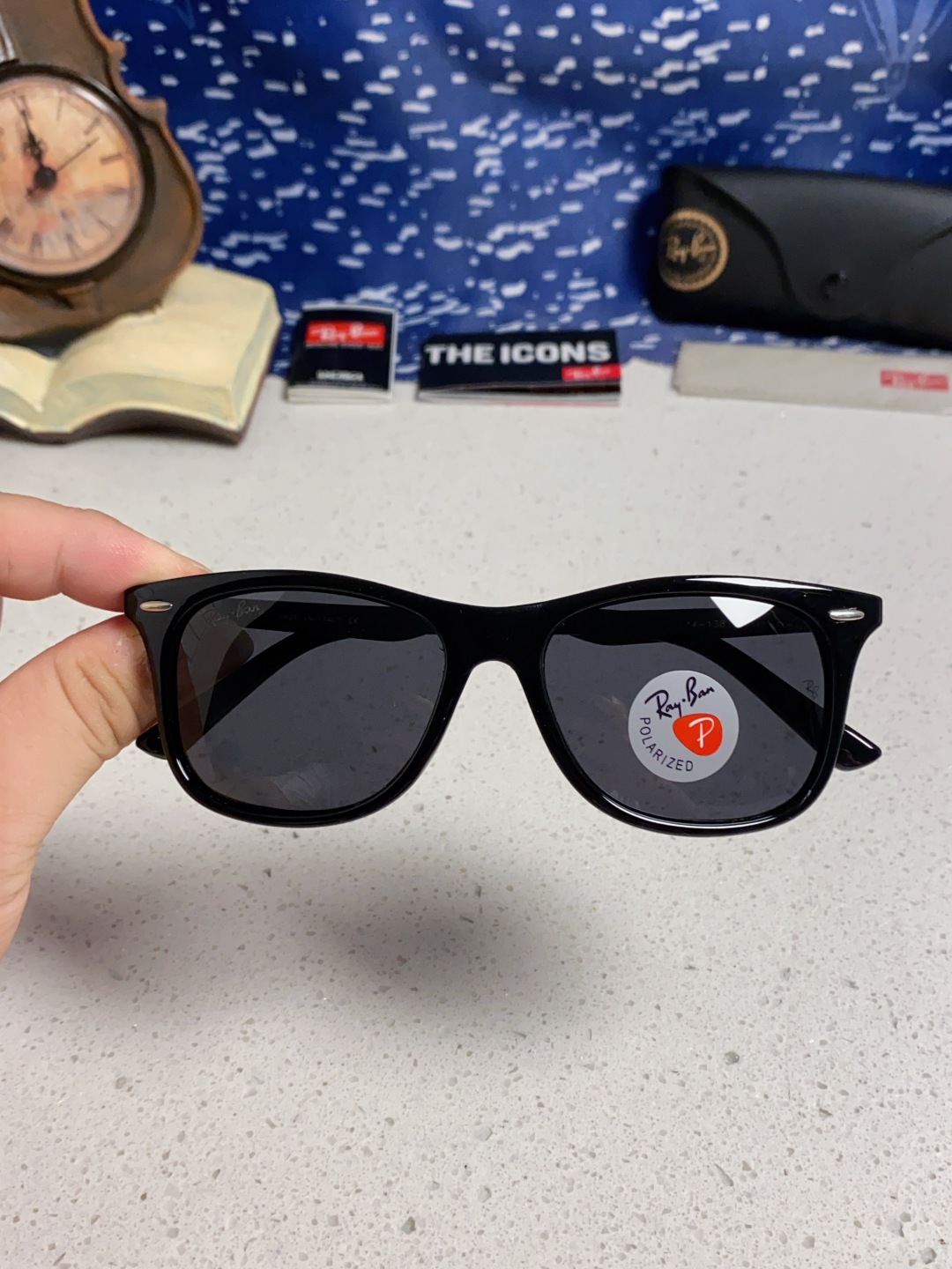 Rayban雷朋 2025新款墨镜男士眼镜偏光太阳镜女潮流开车驾驶专用防紫外线眼睛 RB8205