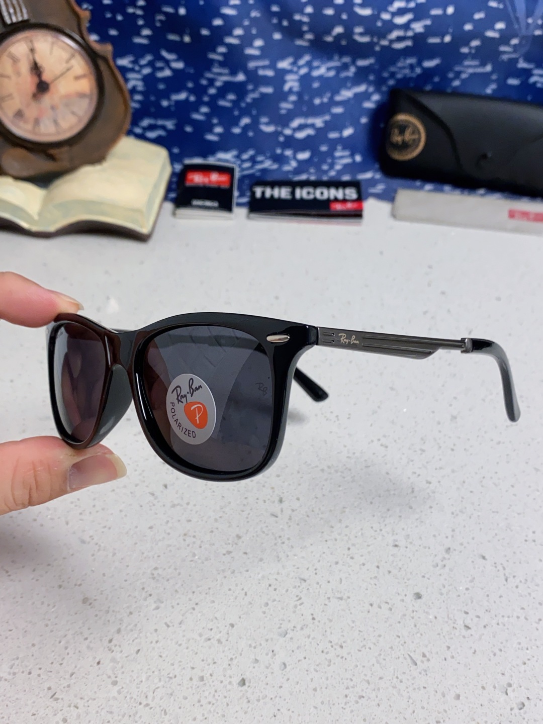 Rayban雷朋 2025新款墨镜男士眼镜偏光太阳镜女潮流开车驾驶专用防紫外线眼睛 RB8205