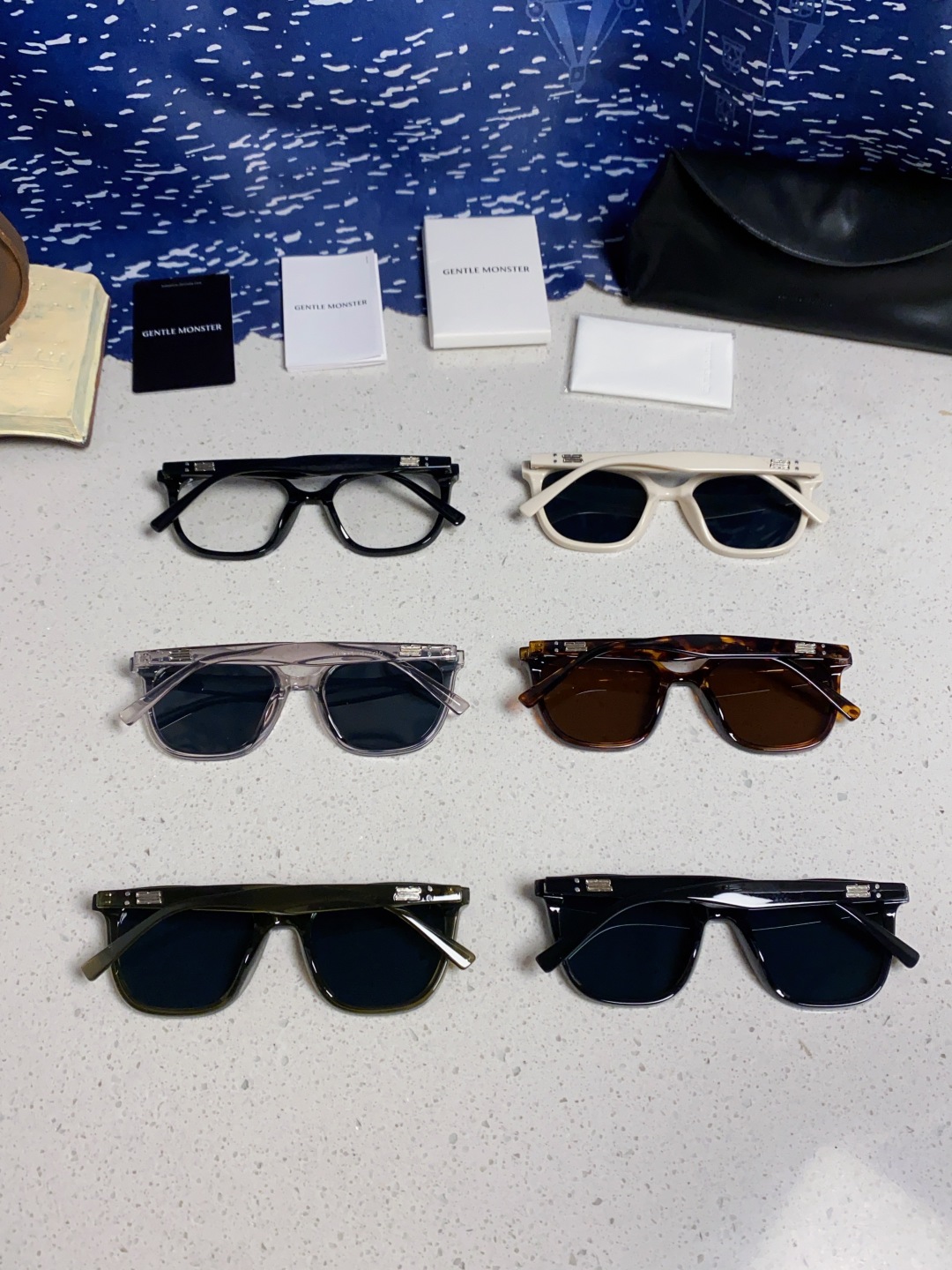 Gentle Moster(GM) GM2025新款胡先煦同款墨镜男款防紫外线防晒偏光太阳镜女高级感显瘦