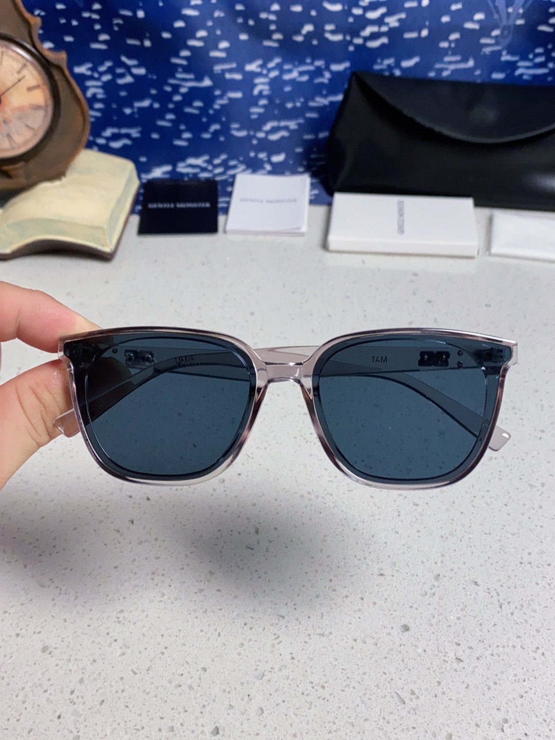 Gentle Moster(GM) GM2025新款胡先煦同款墨镜男款防紫外线防晒偏光太阳镜女高级感显瘦