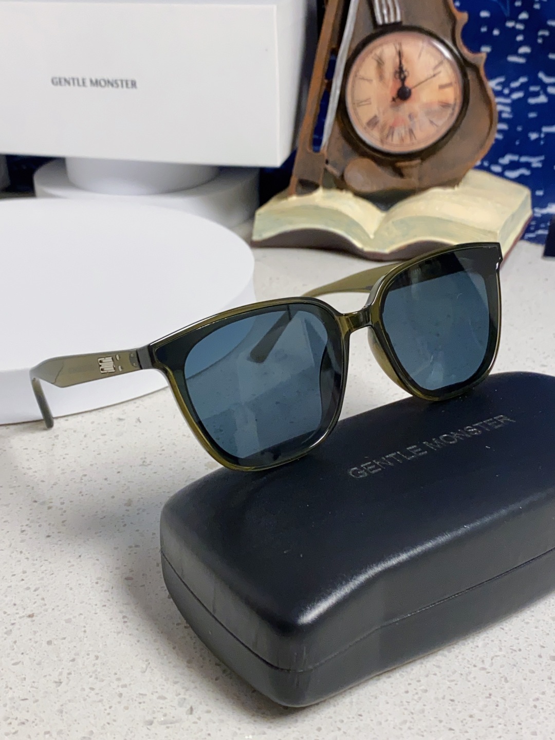 Gentle Moster(GM) GM2025新款胡先煦同款墨镜男款防紫外线防晒偏光太阳镜女高级感显瘦