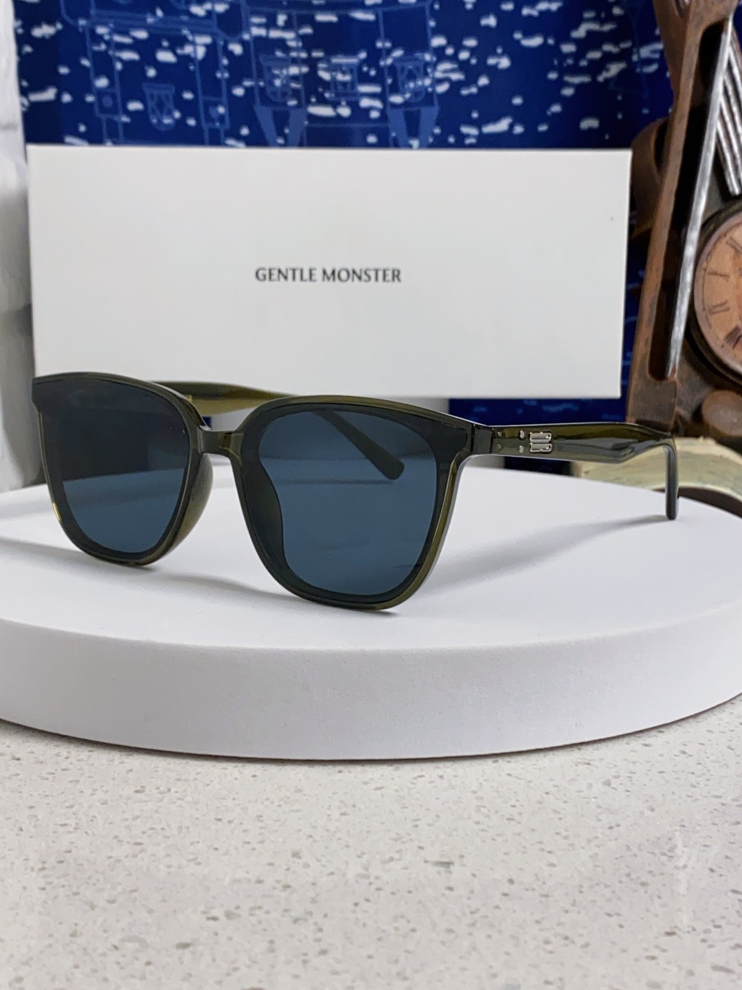 Gentle Moster(GM) GM2025新款胡先煦同款墨镜男款防紫外线防晒偏光太阳镜女高级感显瘦