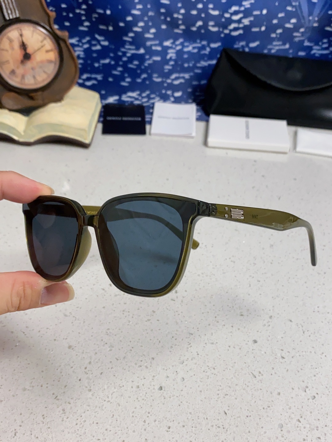 Gentle Moster(GM) GM2025新款胡先煦同款墨镜男款防紫外线防晒偏光太阳镜女高级感显瘦