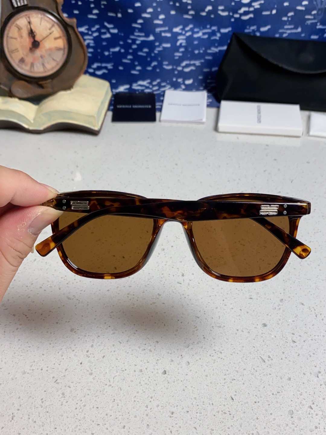 Gentle Moster(GM) GM2025新款胡先煦同款墨镜男款防紫外线防晒偏光太阳镜女高级感显瘦