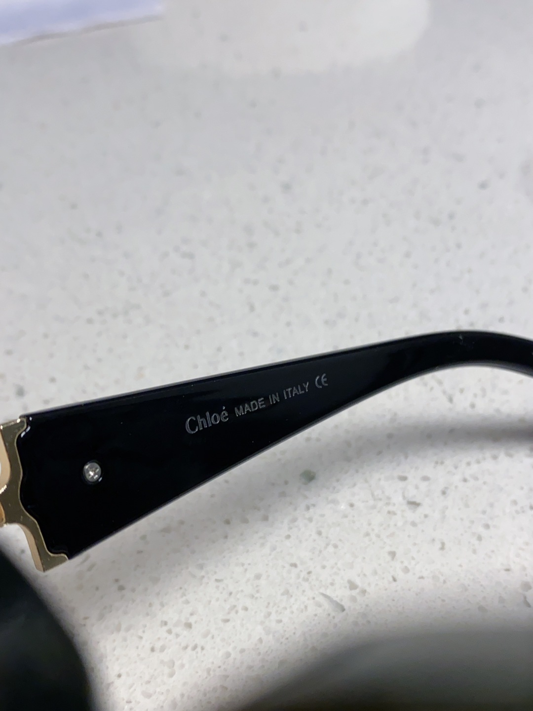 Chloe克洛伊 2025新款春夏新款猫眼形太阳镜女高级感方形大框墨镜男女潮流防紫外线