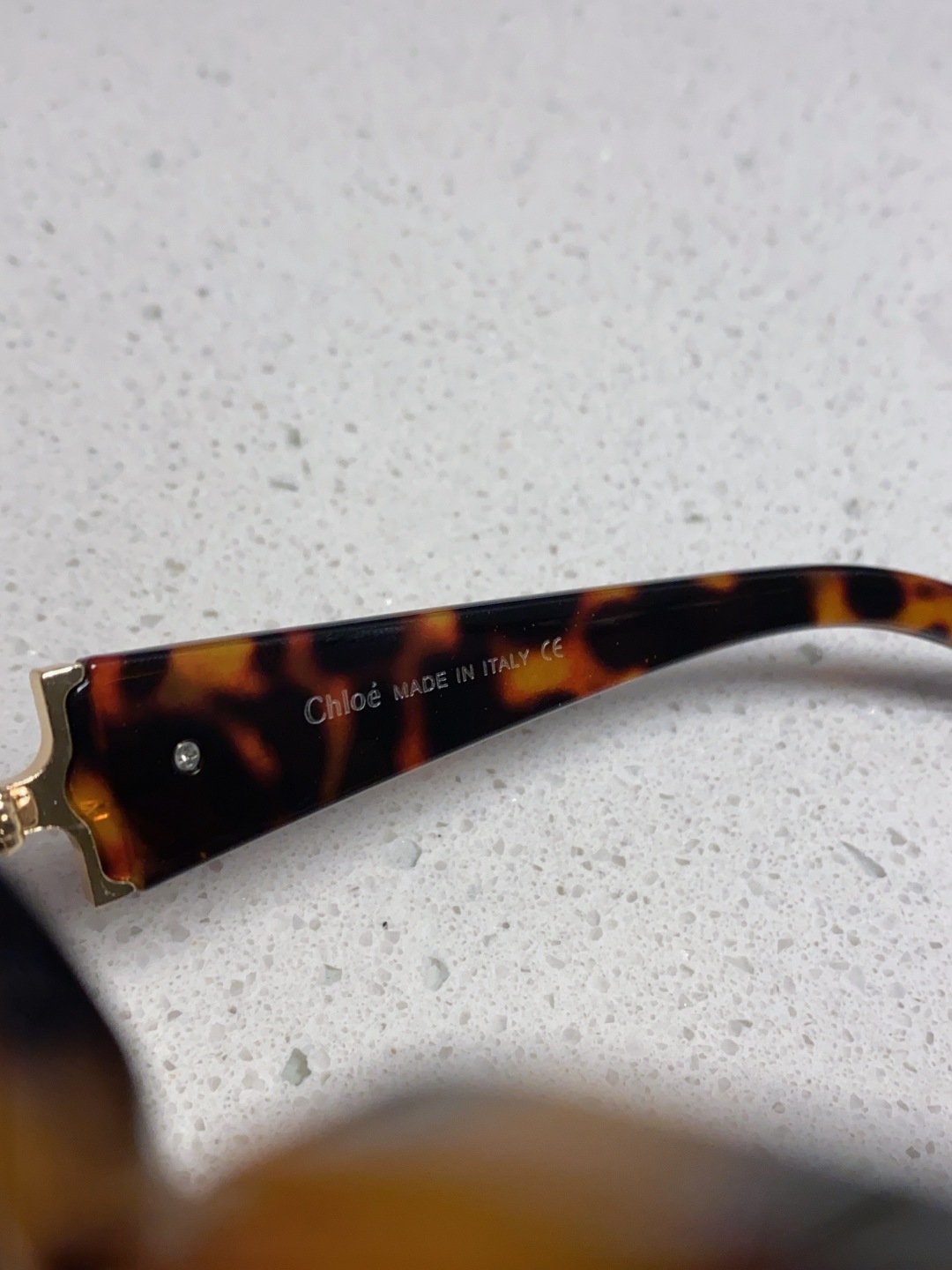 Chloe克洛伊 2025新款春夏新款猫眼形太阳镜女高级感方形大框墨镜男女潮流防紫外线